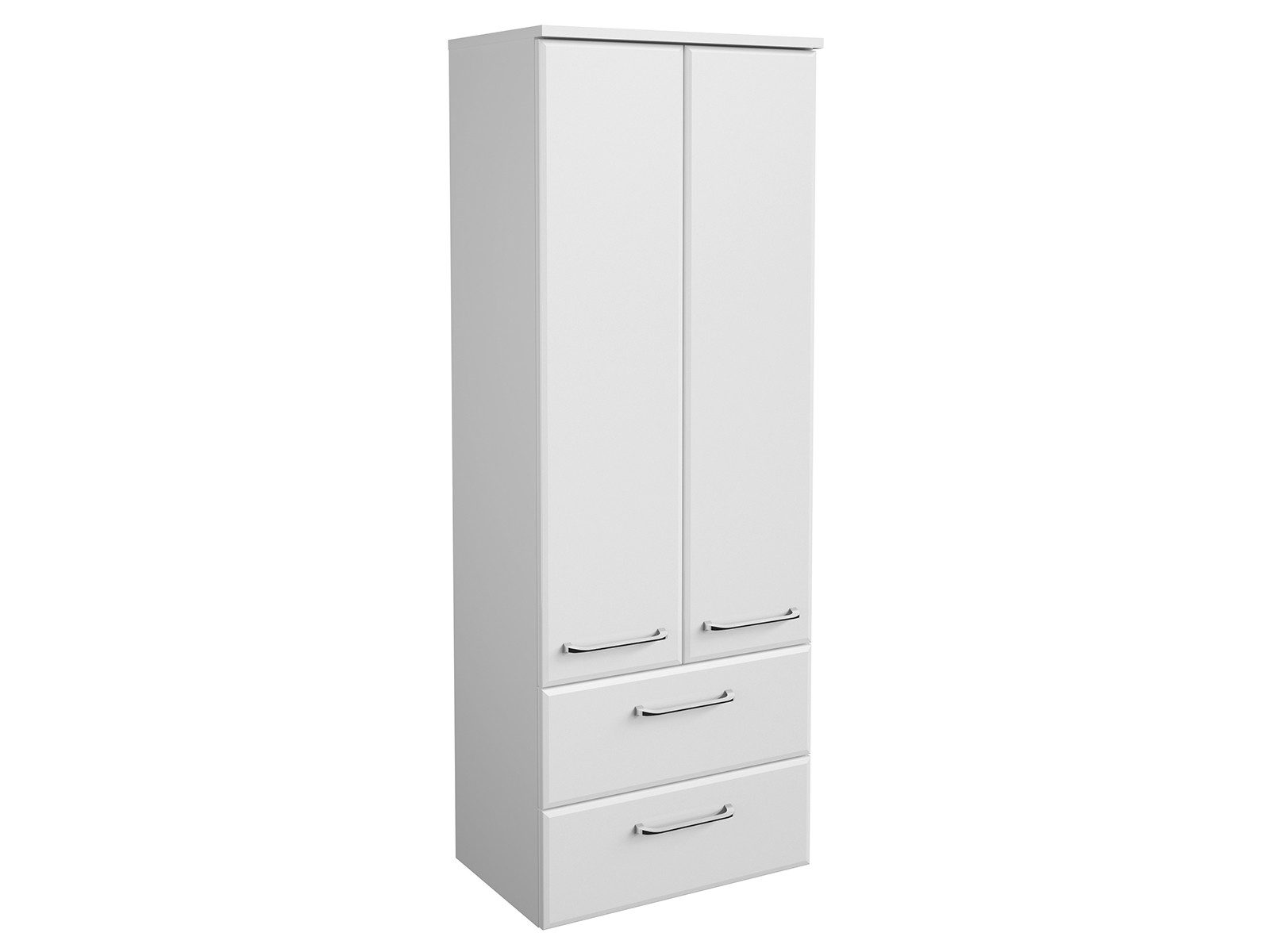 smart Midischrank  Onda ¦ grau ¦ Maße (cm): B: 50 H: 136,1 T: 33.0 Aktuelle günstig online kaufen