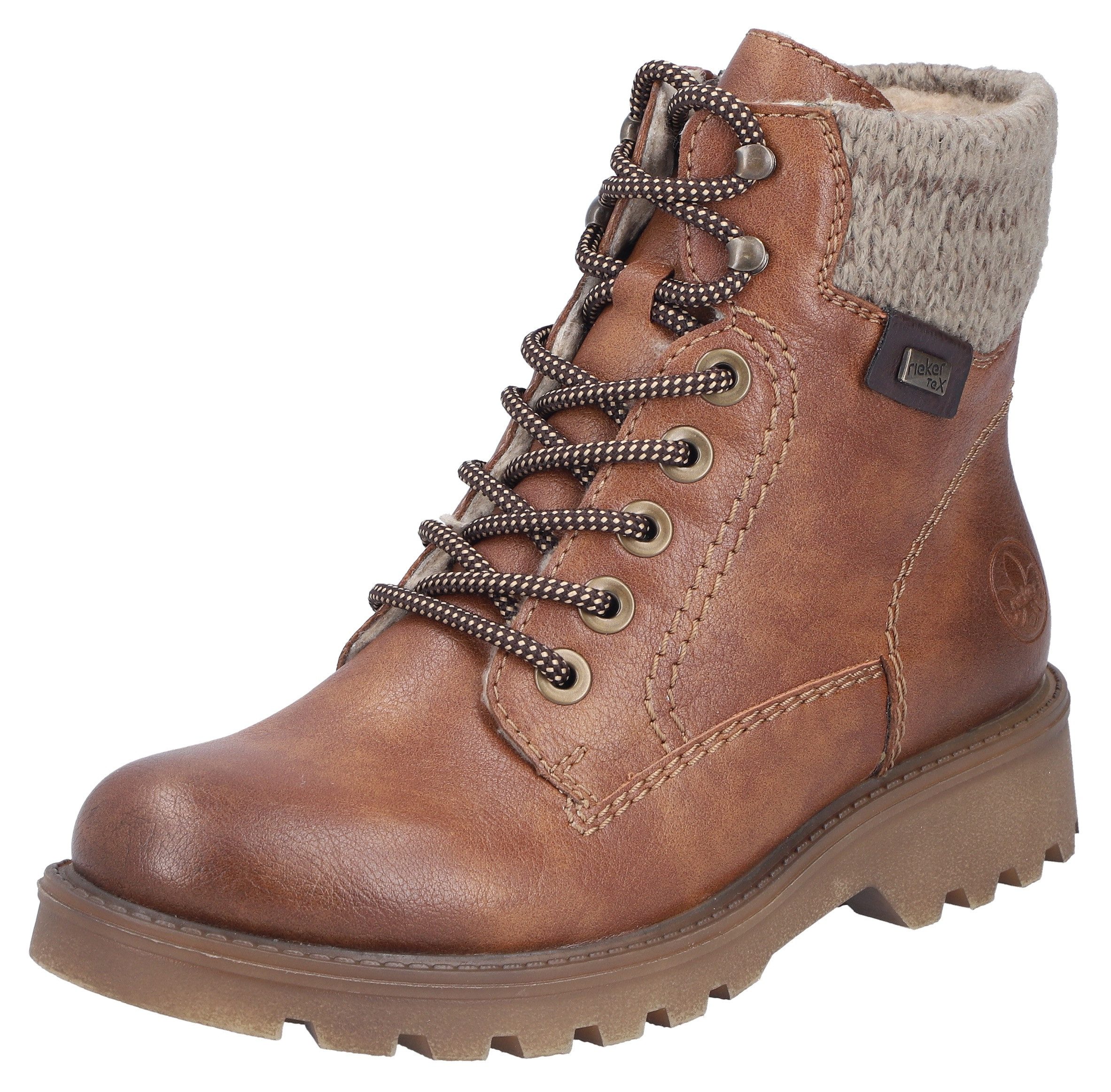 Rieker Winterstiefelette Winterboots, Profilsohle, mit wasserabweisender günstig online kaufen