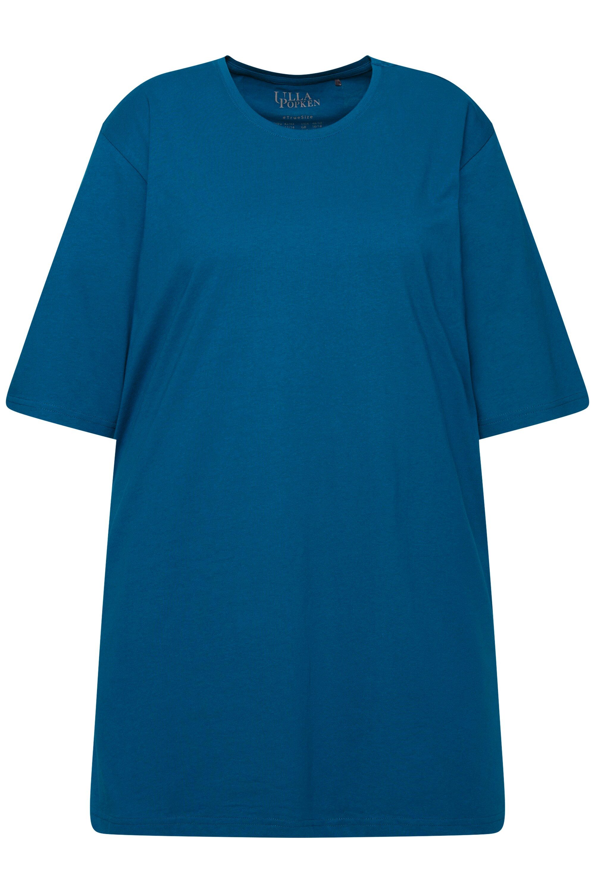 Ulla Popken T-Shirt T-Shirt Rundhalsausschnitt Relaxed günstig online kaufen
