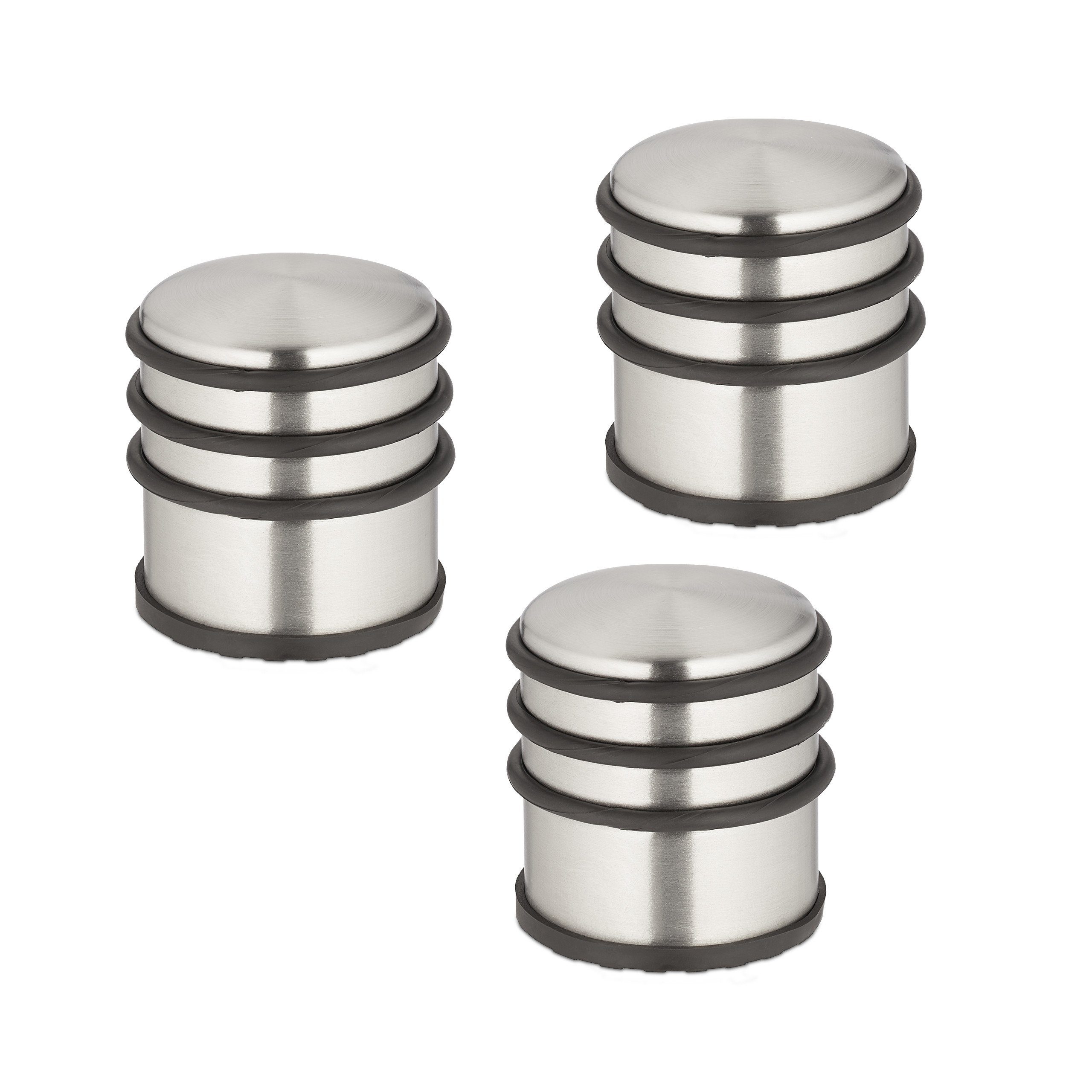 Bodentürstopper Edelstahl Türstopper im 3er Set