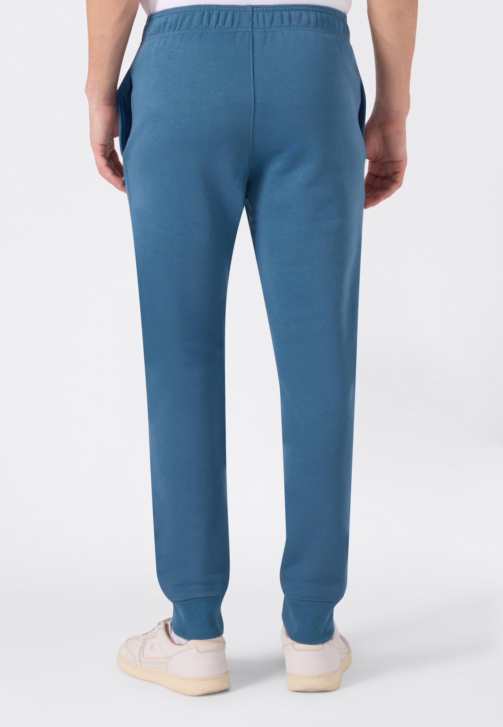 Champion Trainingshose Icons Herren Slim Fit Fleece-Jogger mit Rippbündchen Petrol