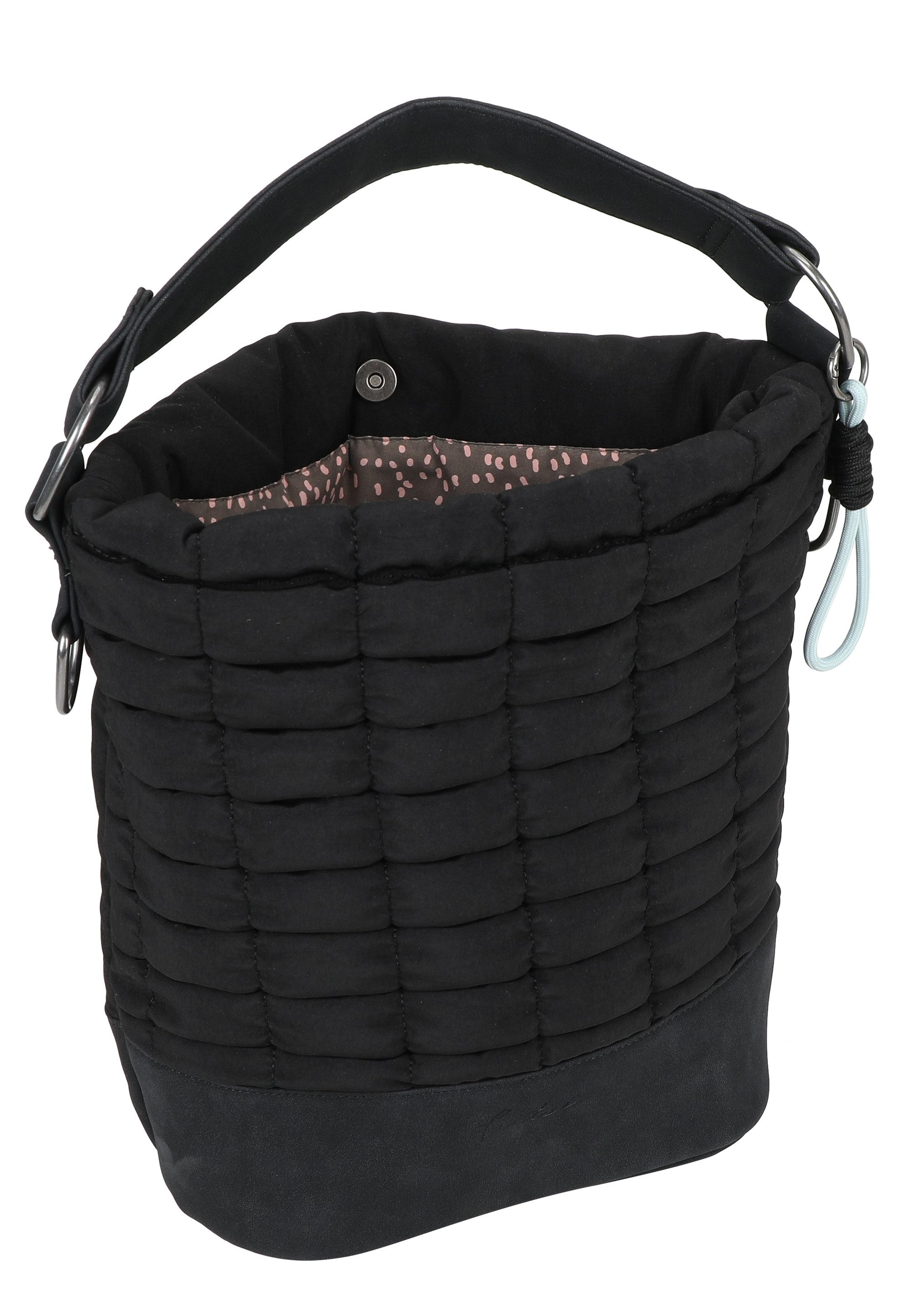 Fritzi aus Preußen Henkeltasche Olga Limited Black Bubble, aus mattem 3D-Bu günstig online kaufen