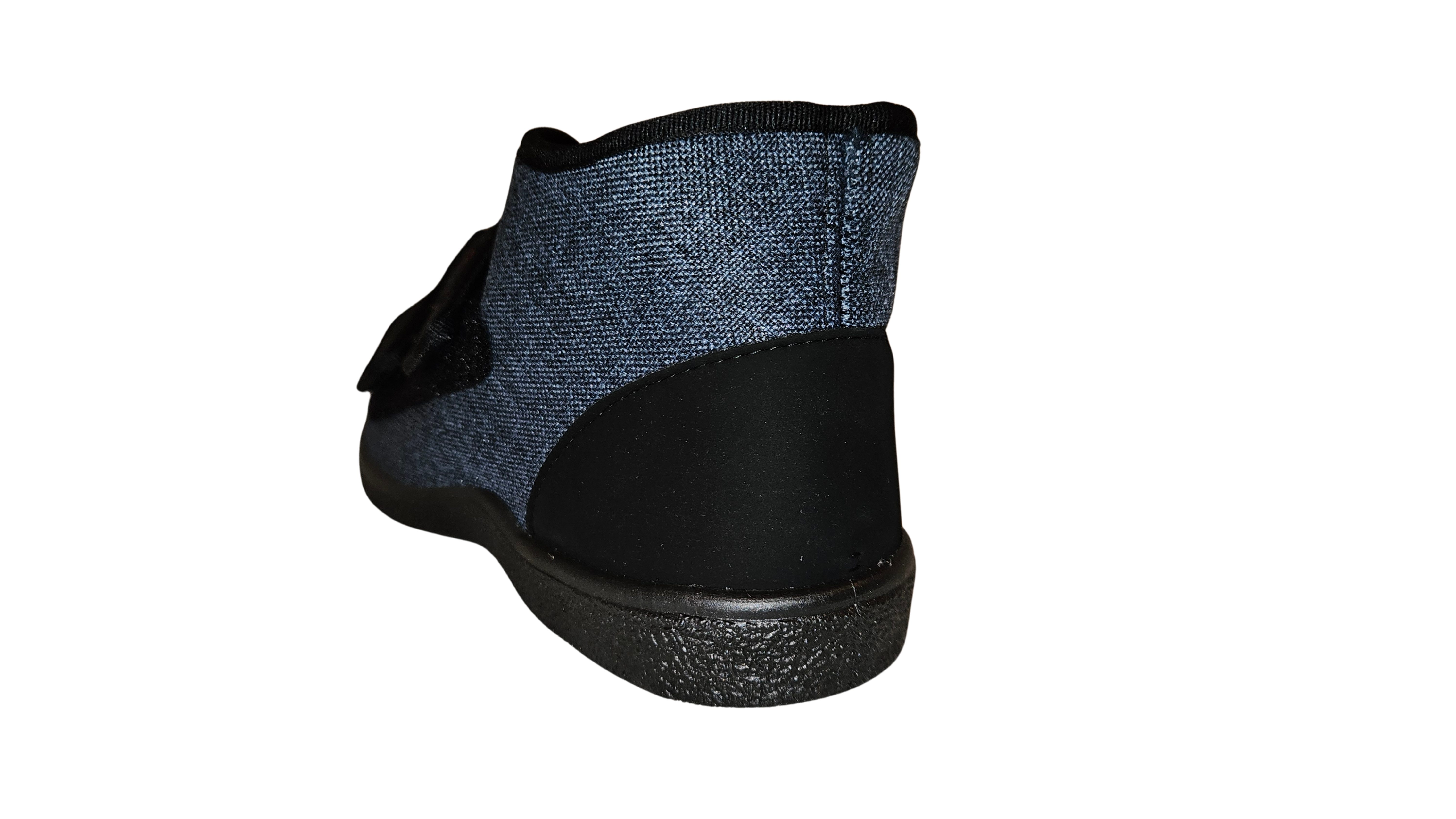 Pimed! Verbandschuh "Duo", blau, 37258, ideal auch für Diabetiker Hausschuh