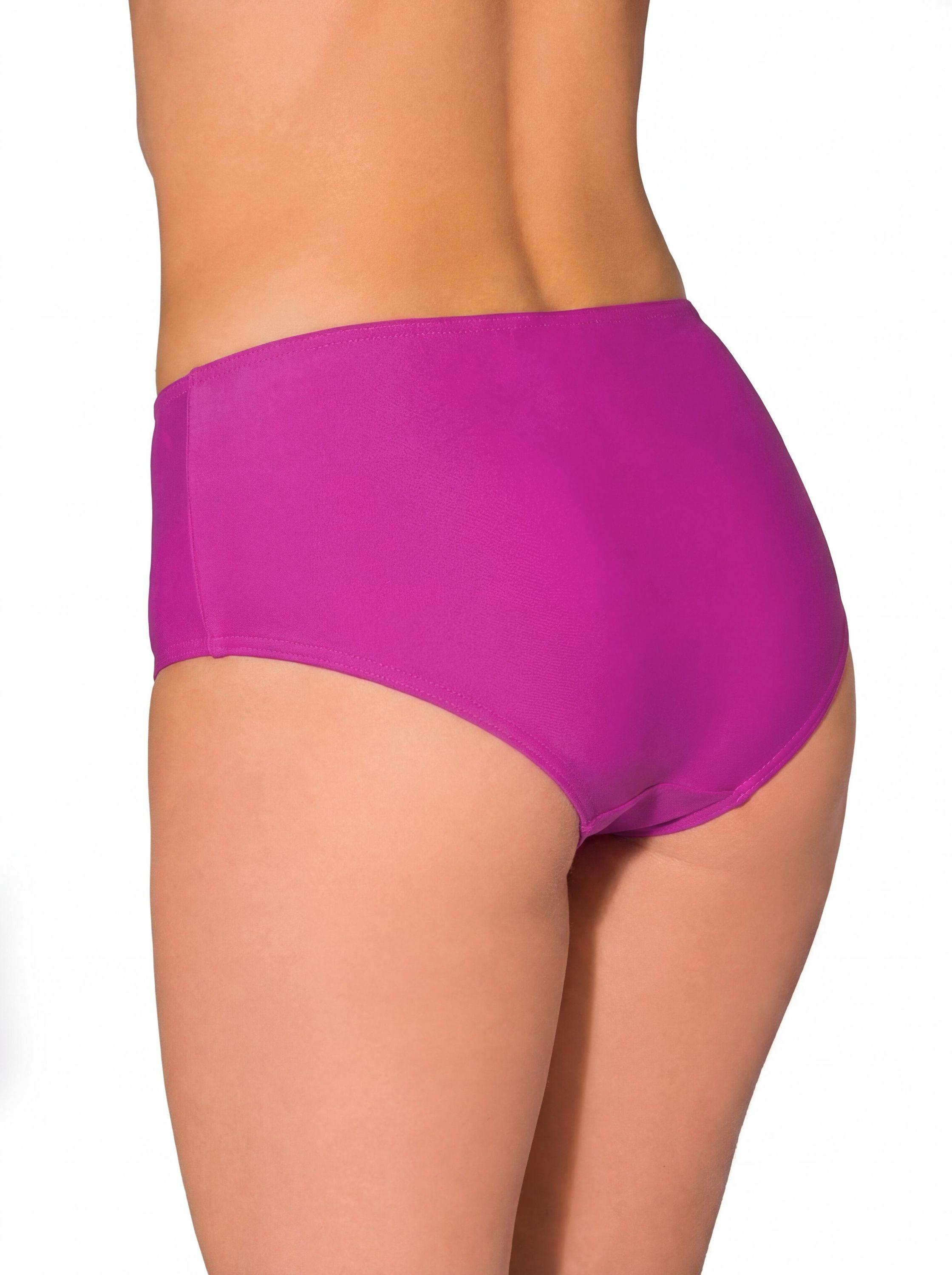 Aquarti Bikini-Hose Aquarti Damen Bikinihose mit Mittelhohem Bund