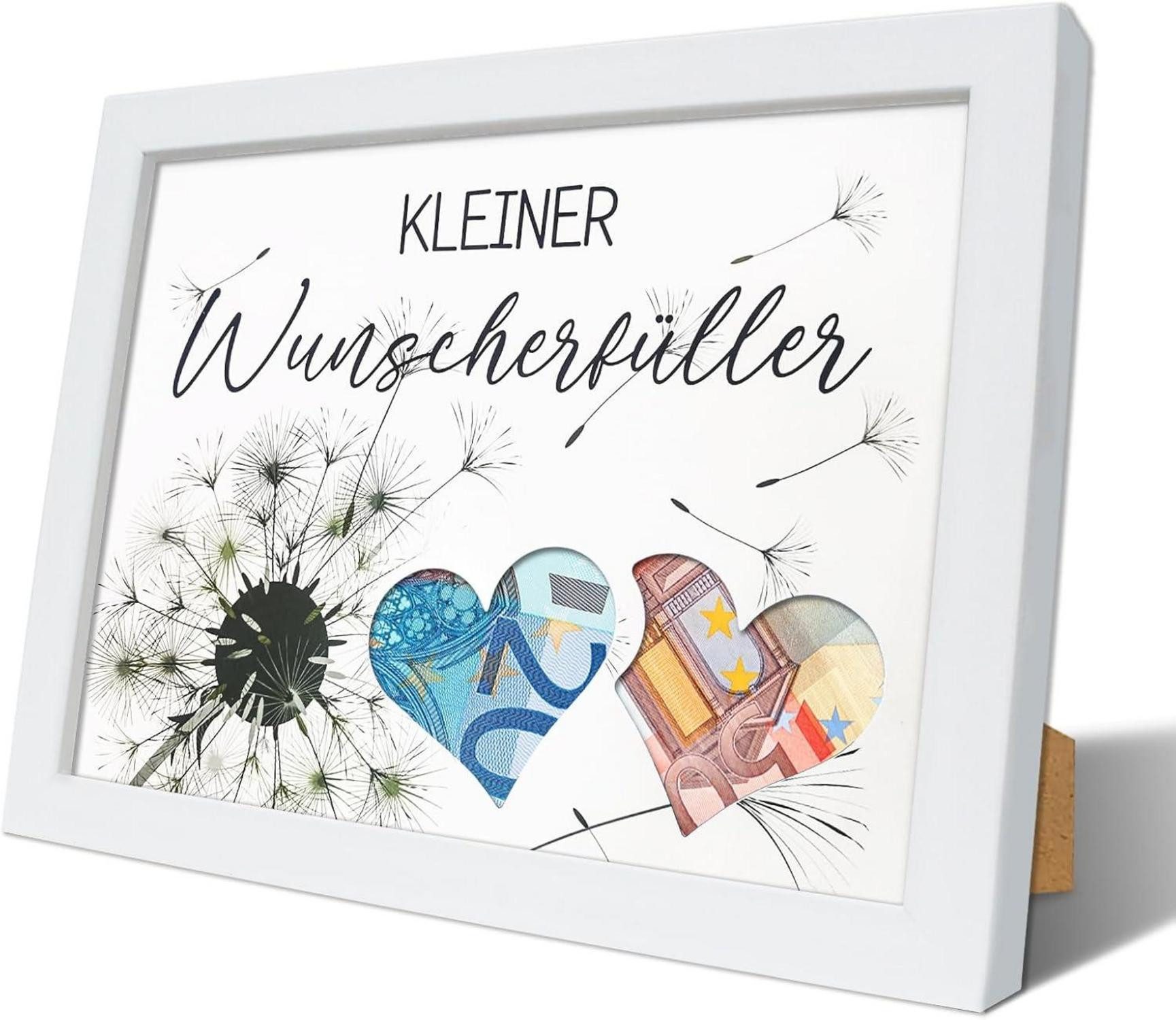 LuxusKollektion Dekohänger Wunscherfüller Geldgeschenk Bilderrahmen Pustebl günstig online kaufen