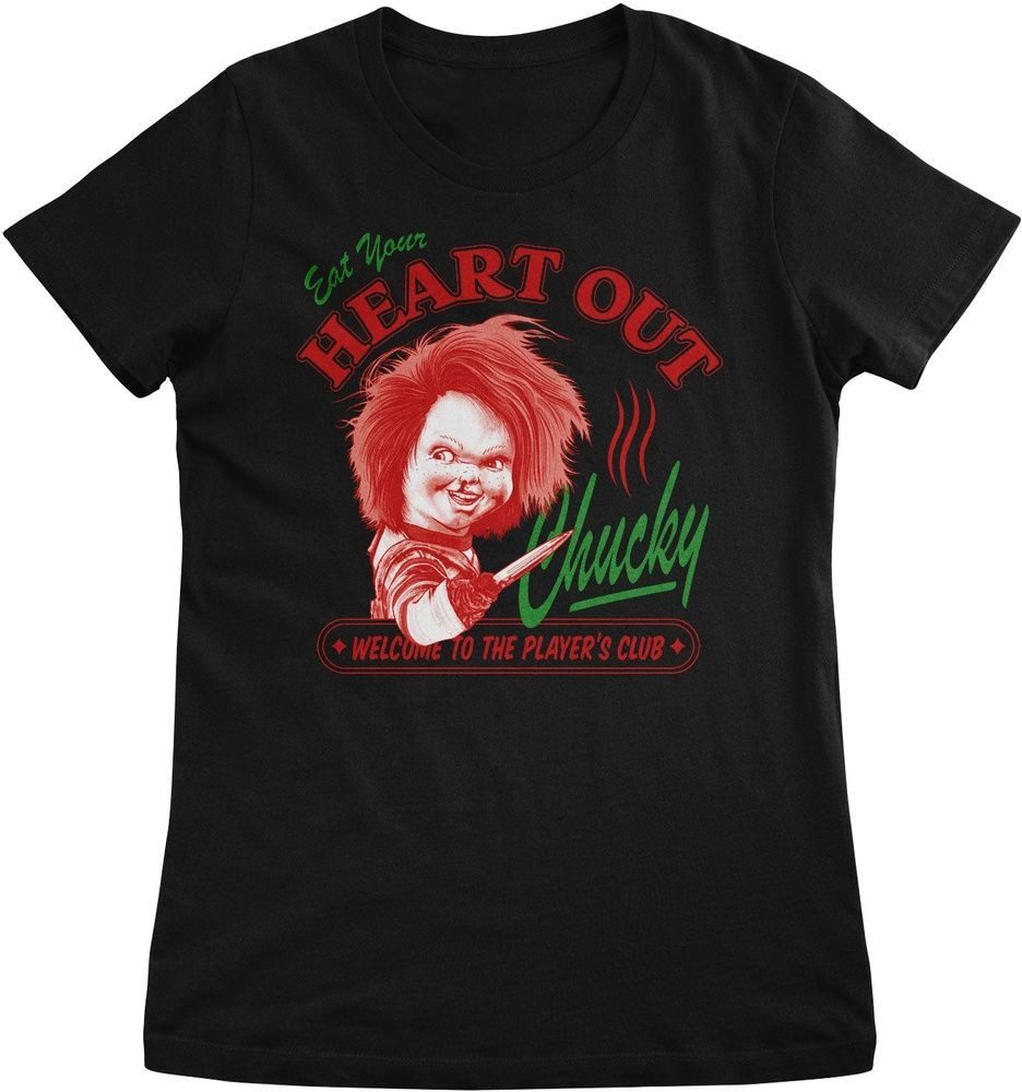 Chucky T-Shirt Chucky - Eat Your Heart Out Girly Tee