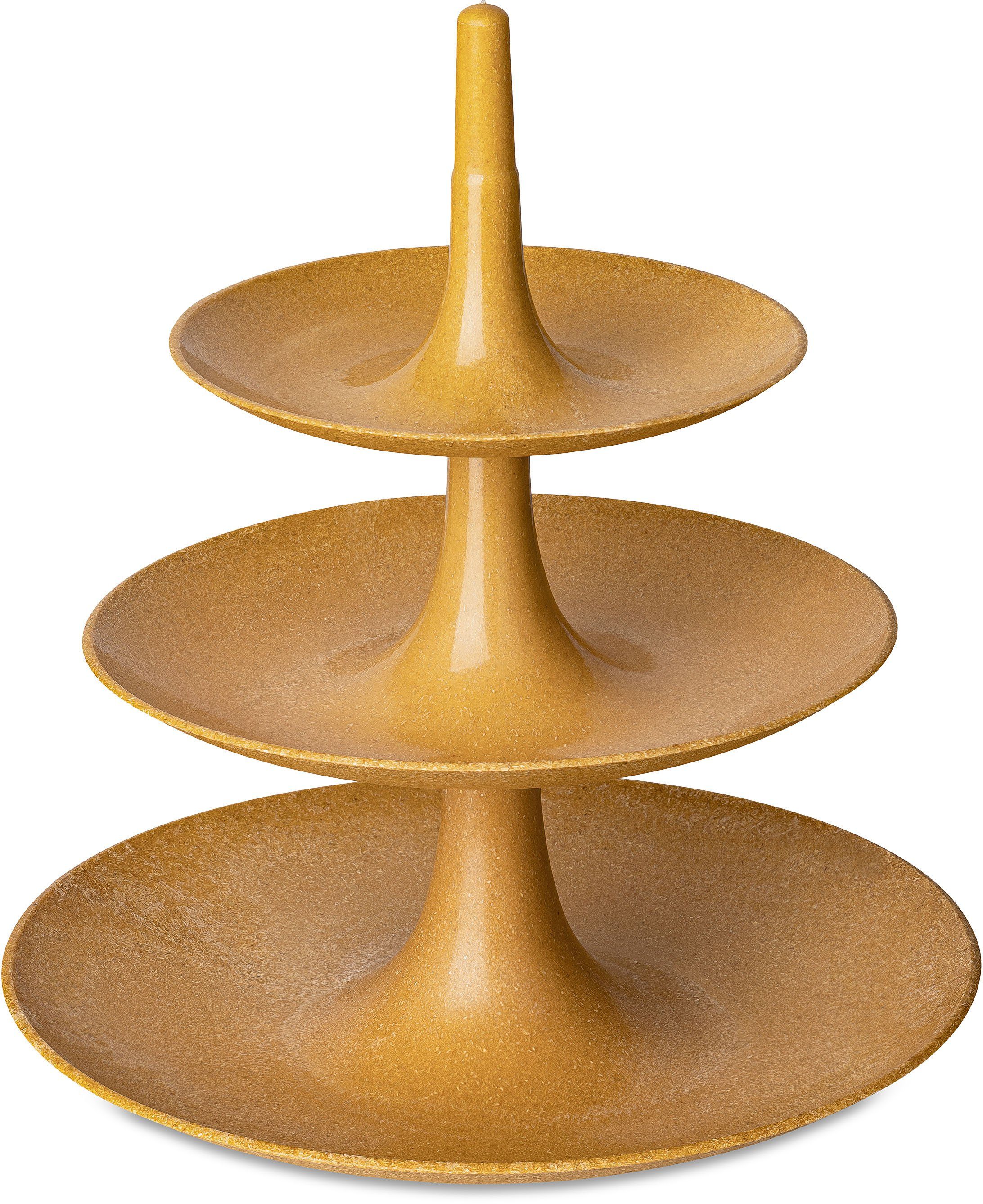 KOZIOL Etagere BABELL L, Kunststoff, (1-tlg), spülmaschinengeeignet, 3-stufig