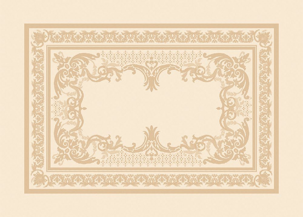 Platzset, Tischsets (2x Set) Eleonore Dore 39x54 cm, Garnier Thiebaut, (Set, 2-St), fleckabweisend