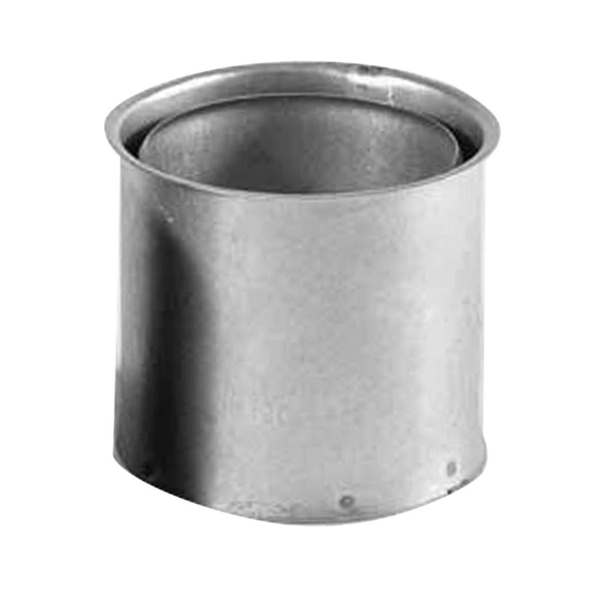 Kamino Flam Ofenrohr Wandfutter doppelt FAL Doppelwandfutter 1mm x Ø150mm