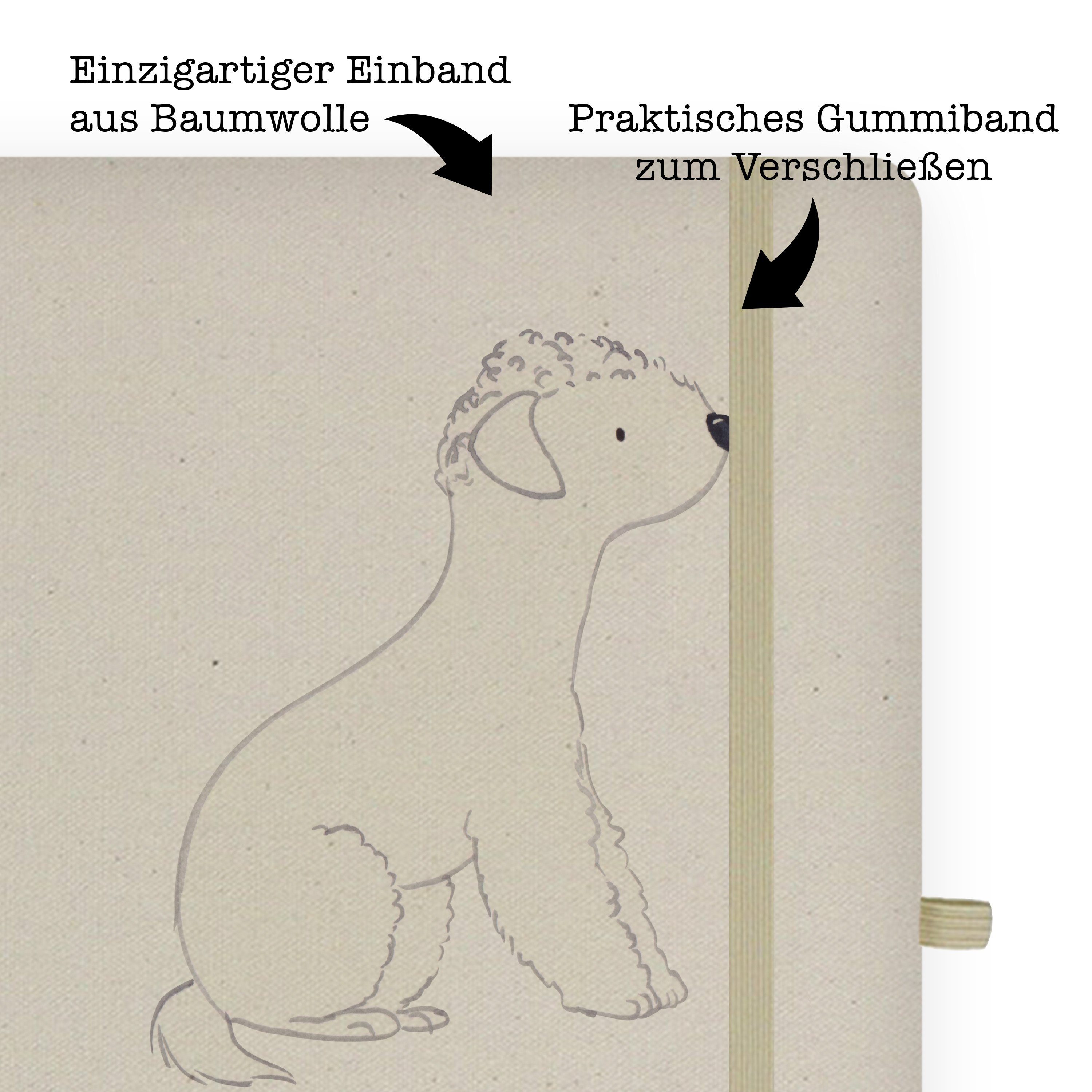 Mr. & Mrs. Panda & Terrier Schreibheft Bedlington Transparent Panda Lebensretter Notizbuch - Mrs. Mr. - Geschenk