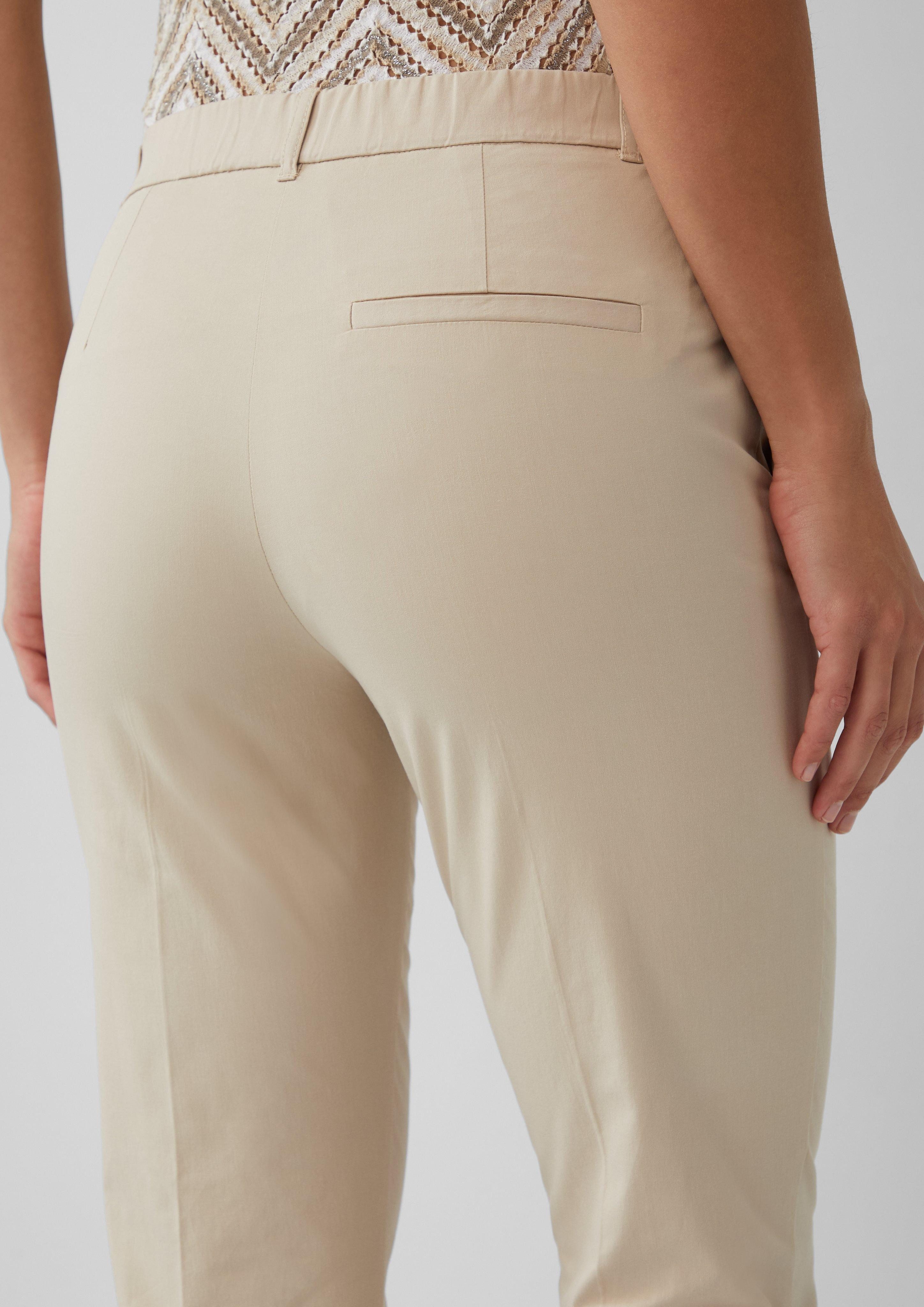 s.Oliver BLACK LABEL 7/8-Hose Chinohose aus günstig online kaufen