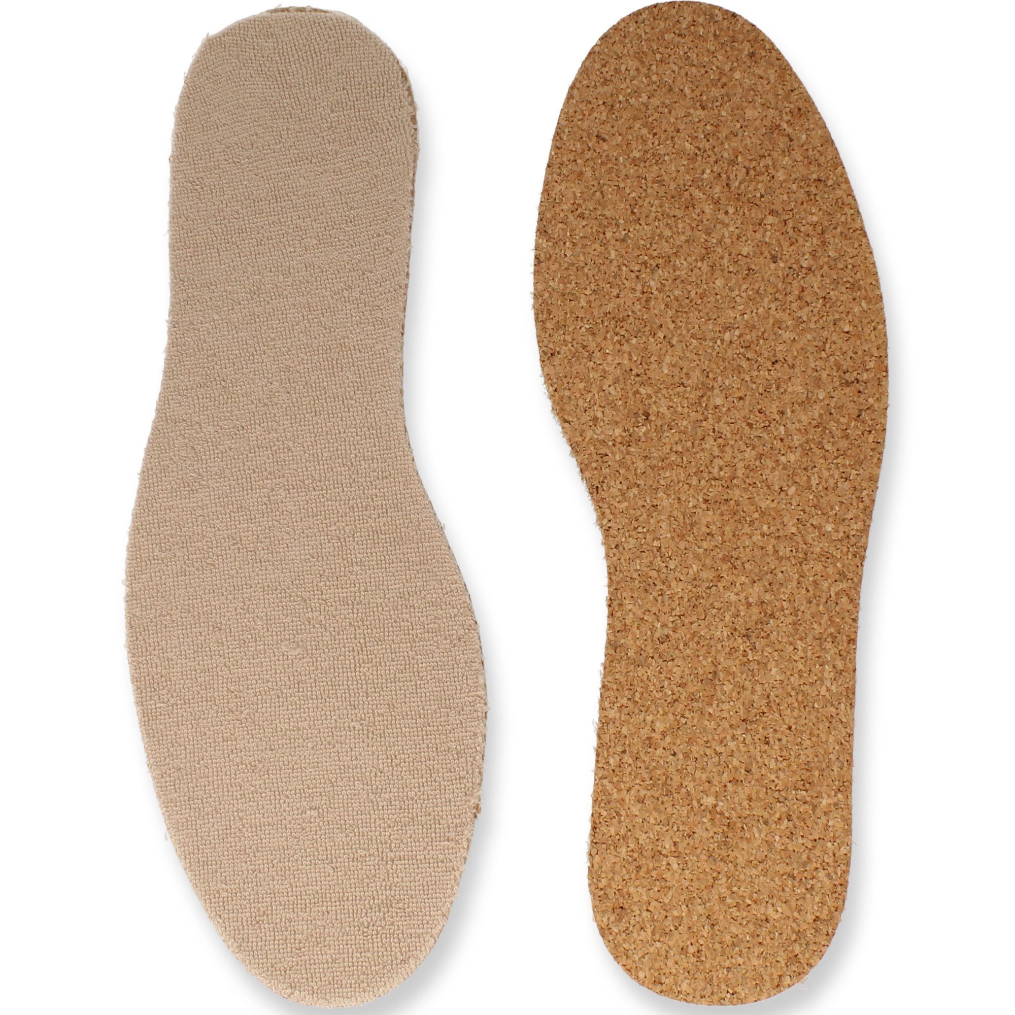 filsko Einlegesohlen Leder Latex Kork Kokos Einlegesohlen Bequem (1-tlg)