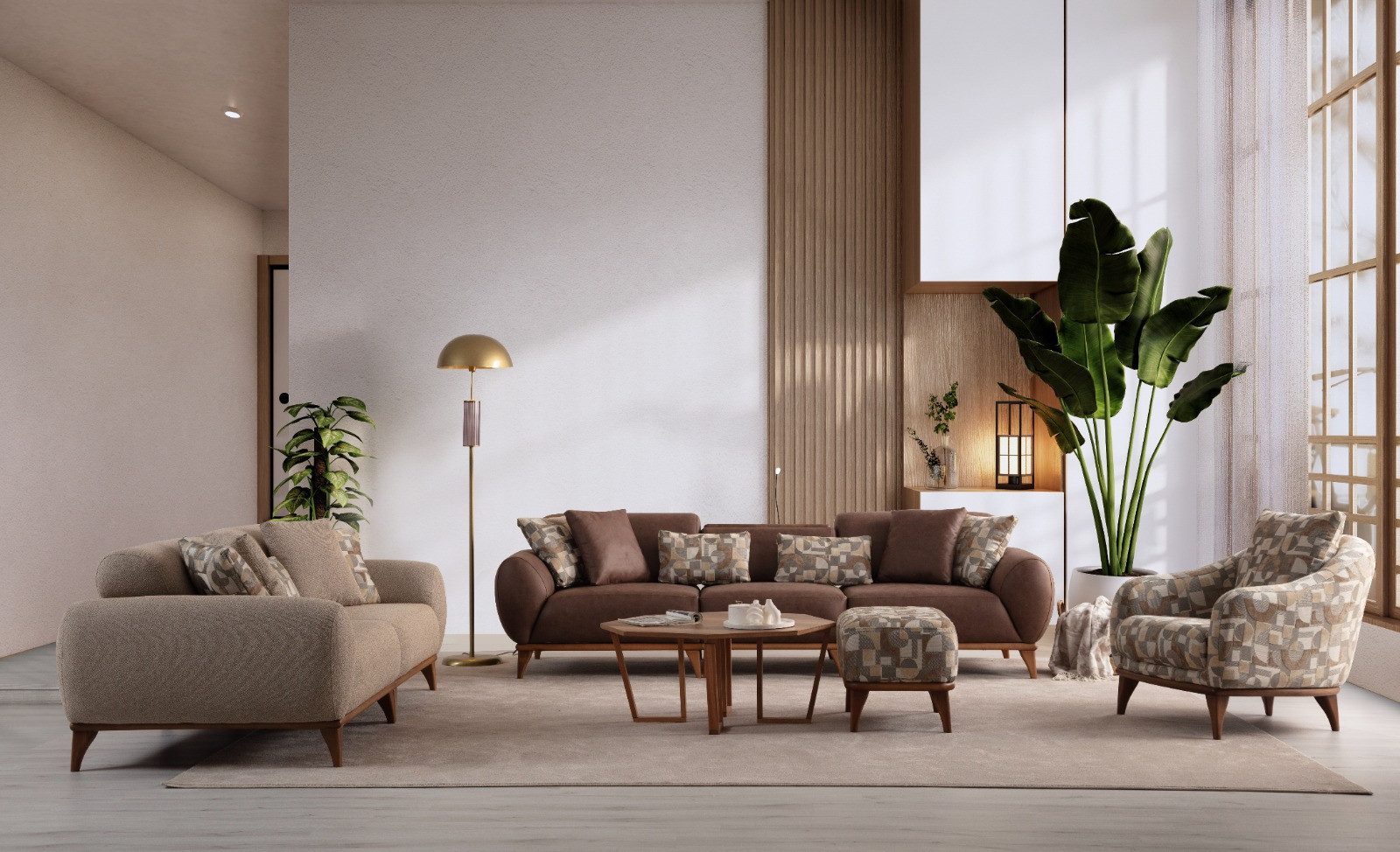 Nobelaa Sofa Sitzgruppe/Sofa Set - Wohnzimmergarnitur günstig online kaufen