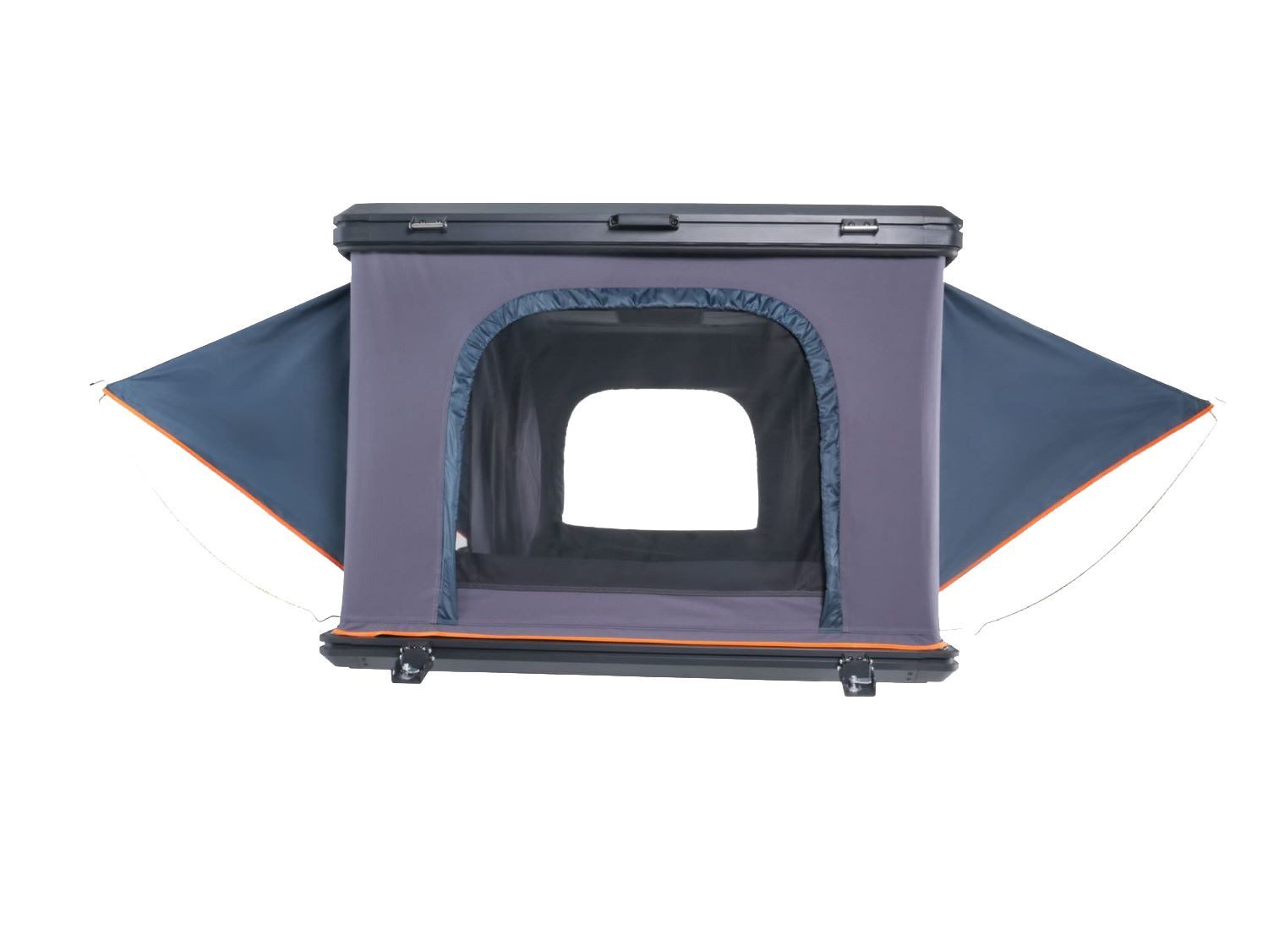 bene living Dachzelt Aluminium Dachzelt AeroSummit Lift #1 by Camper's Delight, Personen: 2, inkl. Matratze, Vorzelte an der Seite und Leiter