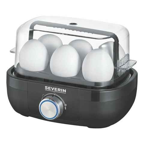 Severin Eierkocher EK 3166, 420 W, für 6 Eier, mit elektronischer Kochzeitüberwachung