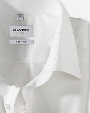OLYMP Businesshemd Level Five body fit formbeständig durch Elasthan