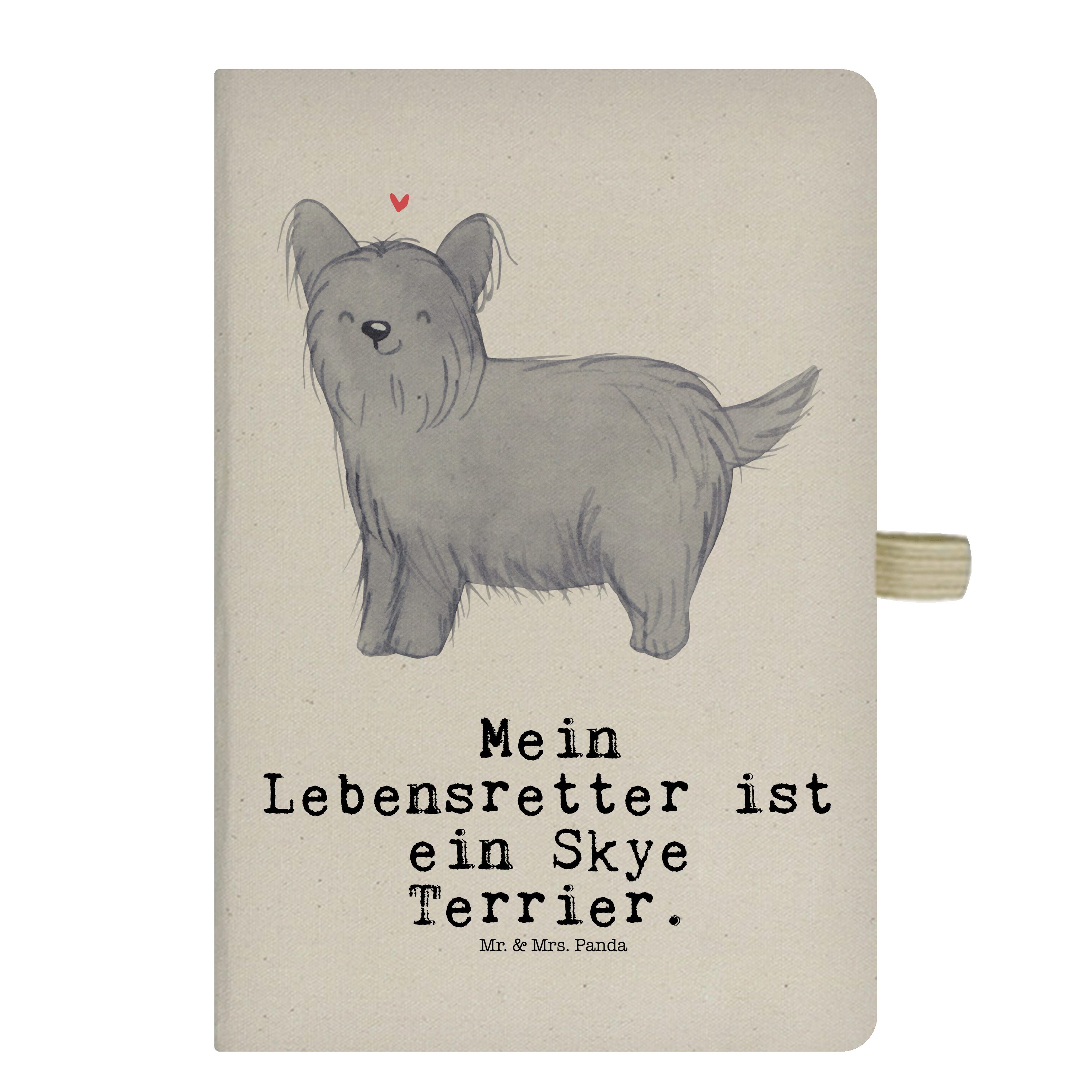 Mr. & Mr. Geschenk, Hunderasse, Mrs. Mrs. Lebensretter Notizbuch Schre Skye - Terrier & Panda Panda - Transparent