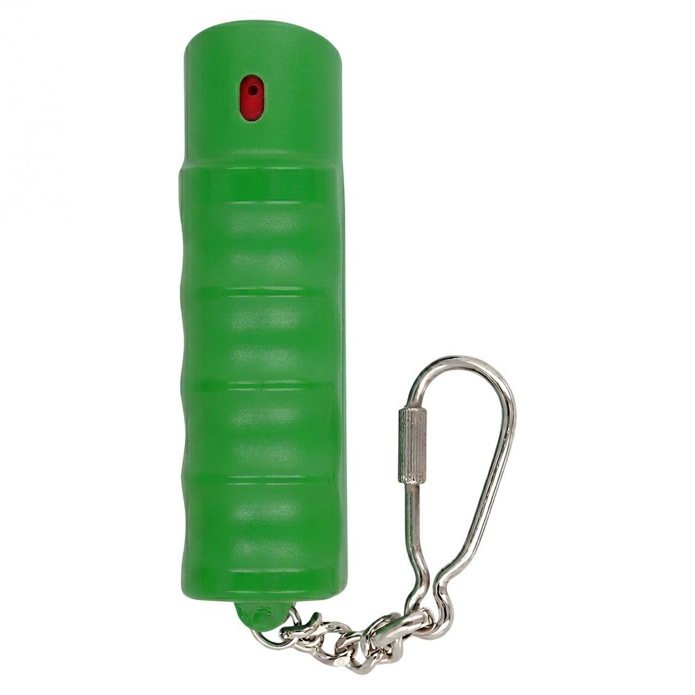 KKS Tierabwehrspray Pfefferspray Schlüsselanhänger 15ml Tierabwehrspray – Made in Germany, Tierabwehr - Sicherheit für unterwegs - Stabiler Schlüsselanhänger, Freiverkäufliches Tierabwehrspray