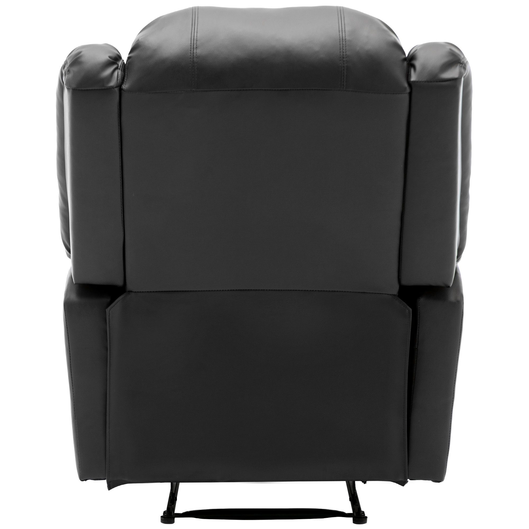 HAUSS SPLOE Relaxsessel Relaxsessel Einzelsessel Hochwertiges Fernsehsessel Wohnzimmer Material Schwarz XXL), (für