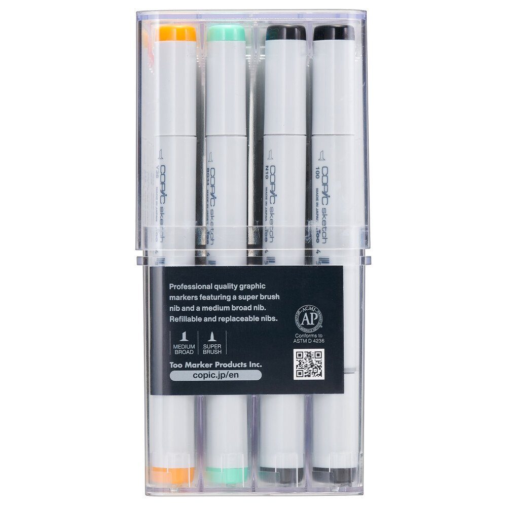 COPIC Marker Sketch Set C 72St - Künstlerstifte Set, (1-tlg) – Bild 5 von 5