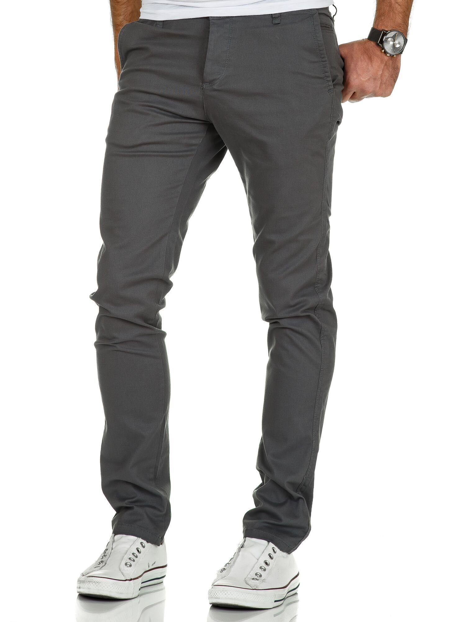 REPUBLIX Chinohose SERGINO Herren Regular Slim Hose Jeans Chino