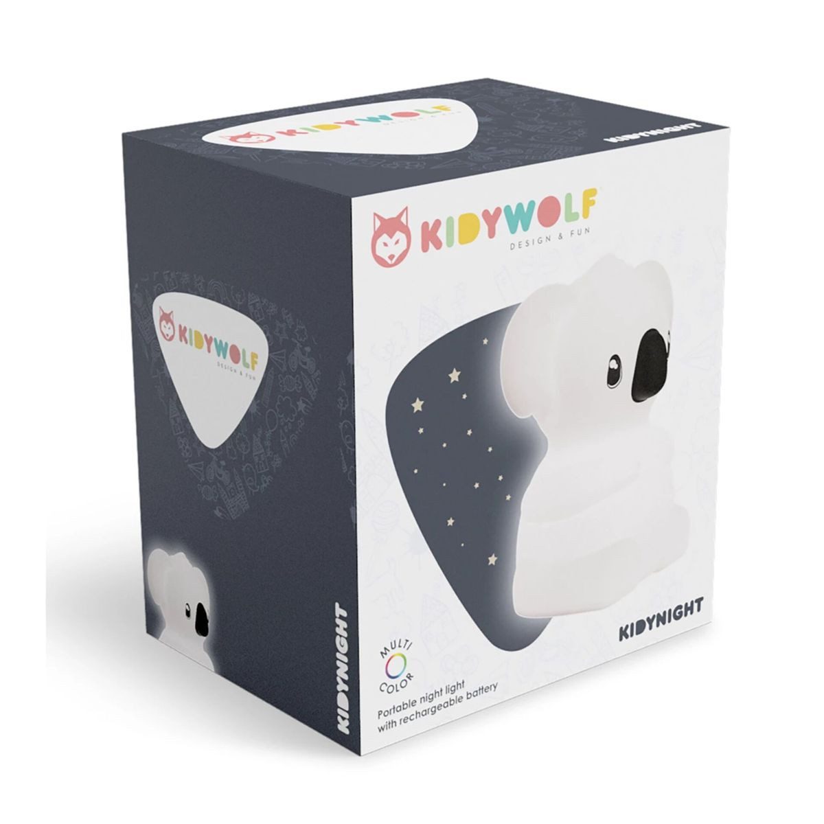 Kidywolf Nachtlicht Nachtlicht mit Farb- wechsel Koala 16cm