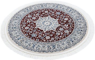 Teppich Nain Diane, carpetfine, rund, Höhe: 8 mm, Kurzflorteppich, Orient Look