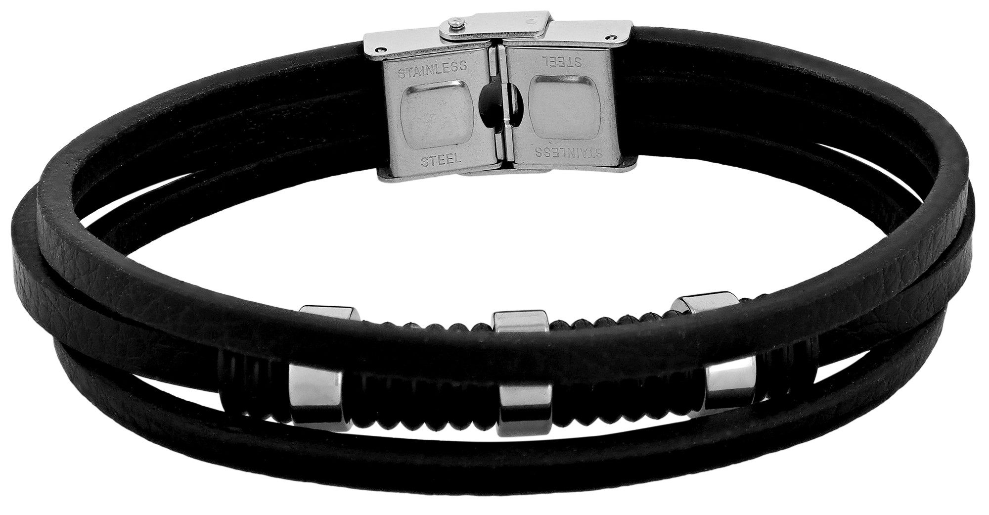 Armband Thabo, silberfarbig, langlebig