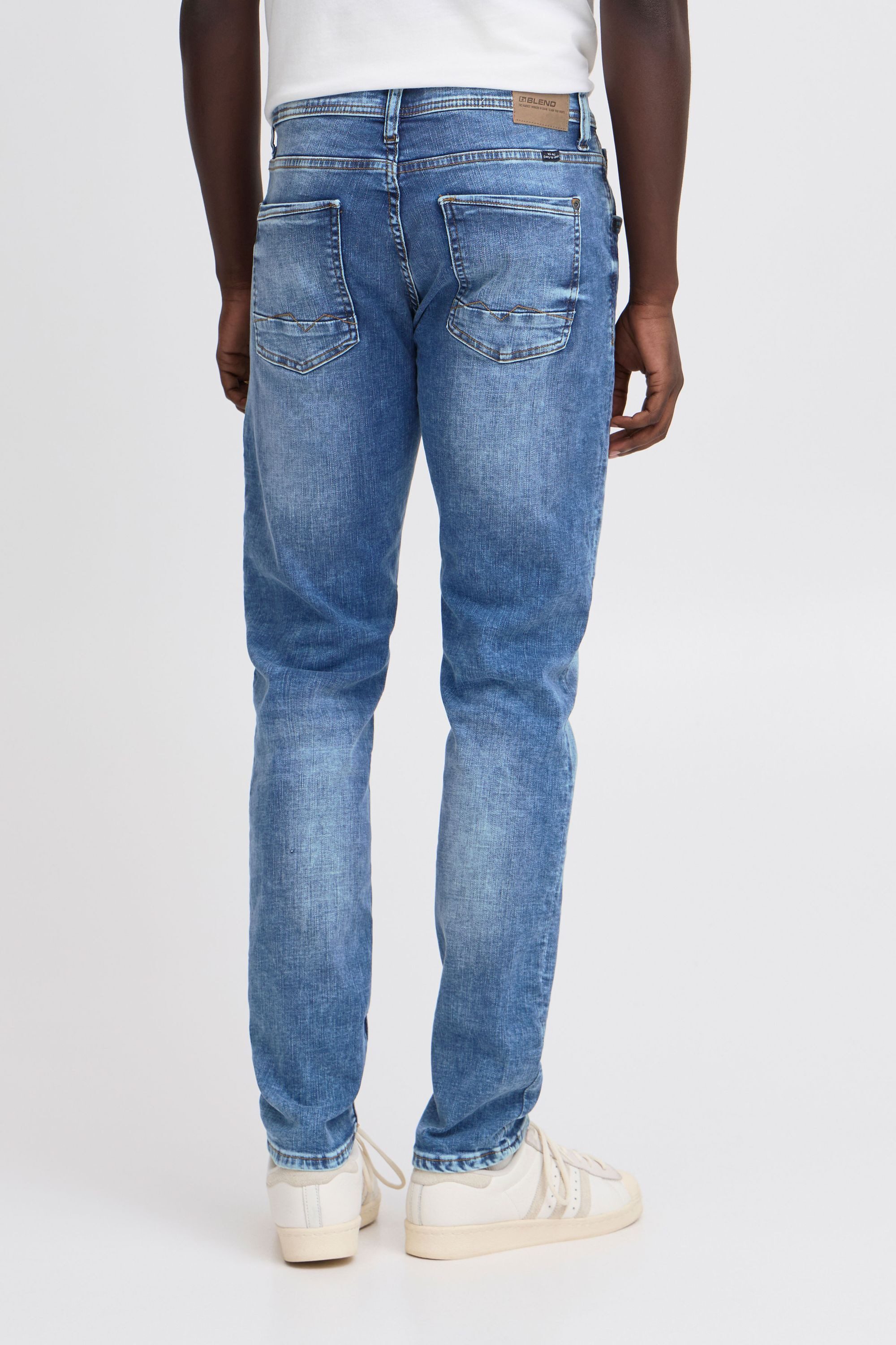 Blend 5-Pocket-Hose BHTwister Jeanshose mit normalem Bund und schmalem Bein - Twister Fit