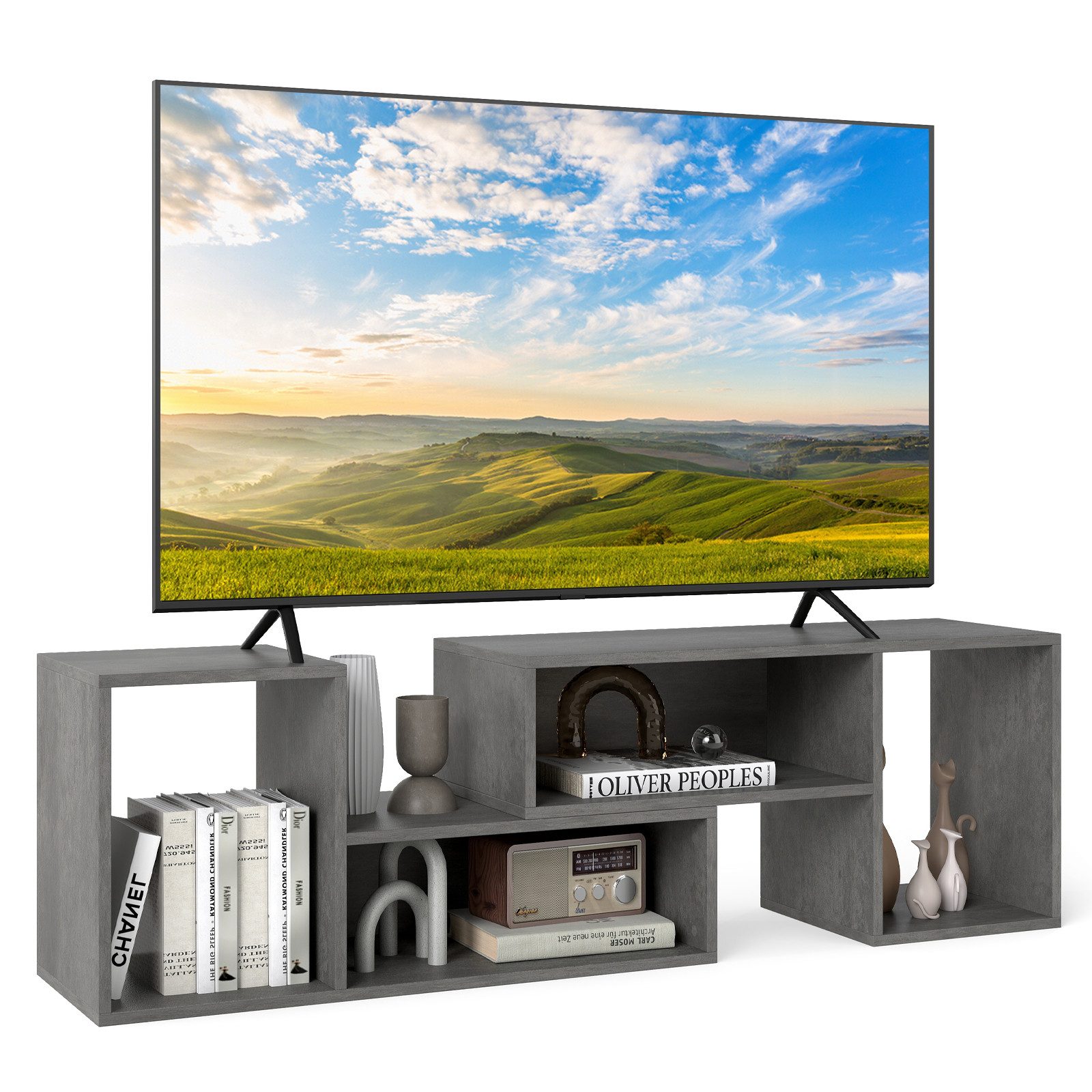 COSTWAY TV-Schrank TV-Regal freie Kombination, mit günstig online kaufen