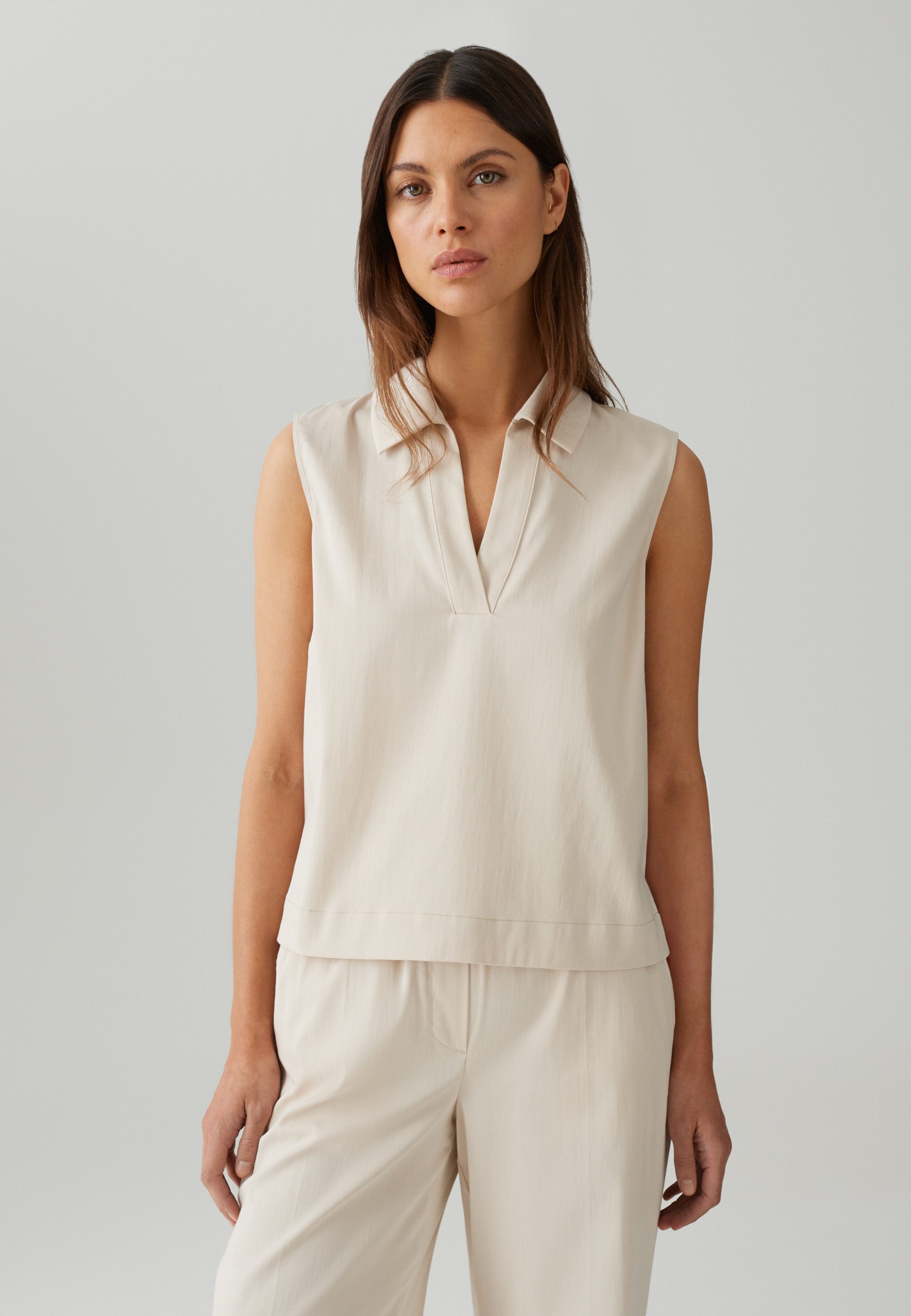 OPUS PANTS Blusentop FRISA aus nachhaltigem BCI Cotton Mix günstig online kaufen