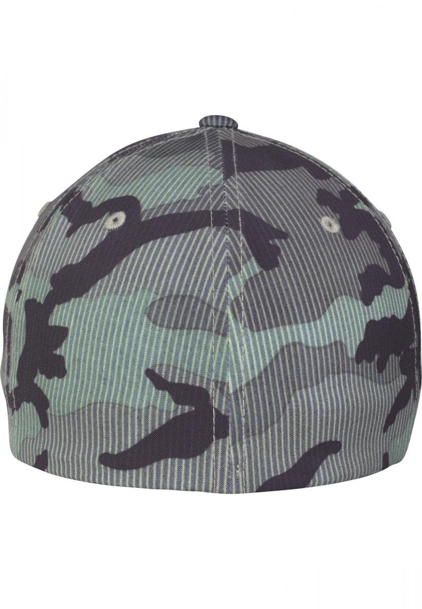 Stripe Cap Cap Accessoires Flexfit Flex greencamouflage Camo Flexfit