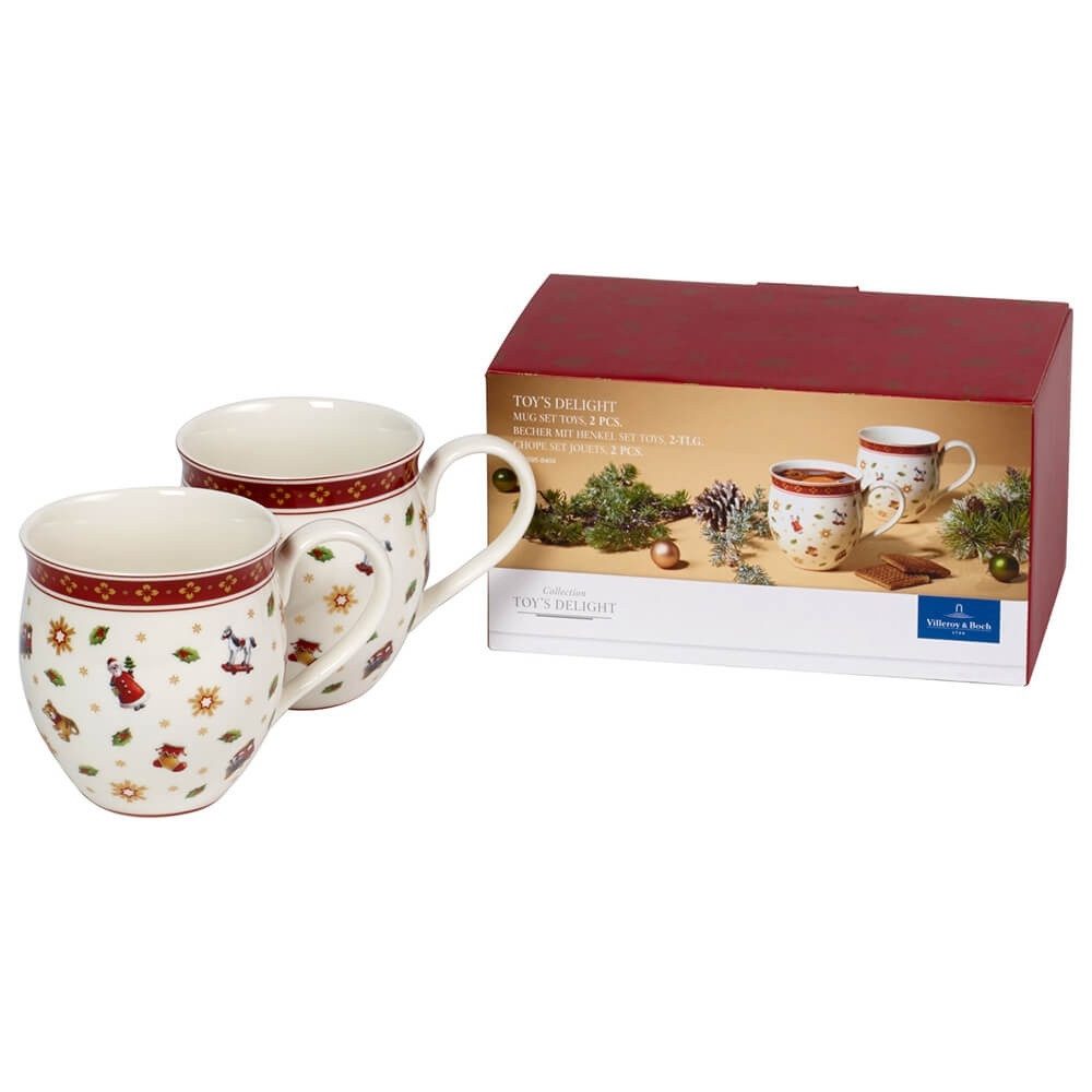 Villeroy & Boch Becher Villeroy & Boch Henkelbecher Set 2tlg Toys Delight, Auswahl