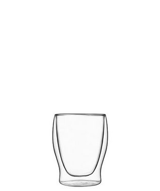 Özberk Gläser-Set Bicchiere 08878/04, Glas, 6 er Bicchiere Thermo Doppelwand Gläser
