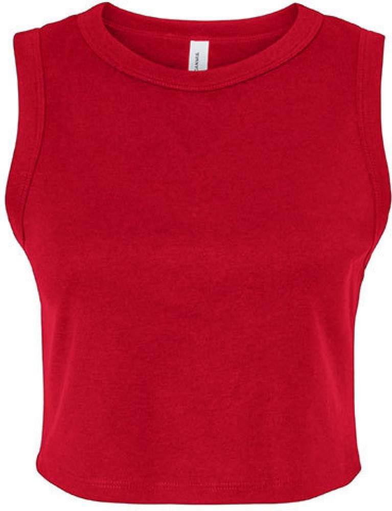 Bella + Canvas Tanktop Women´s Micro Rib Muscle Crop Tank Damen Top