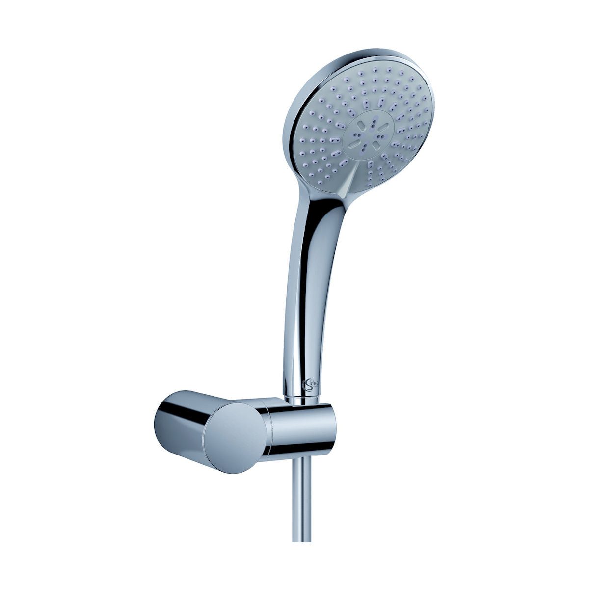 Brausegarnitur IDEALRAIN Handbrause-Set M3 mit 3-Funktionshandbrause Ø 100 mm