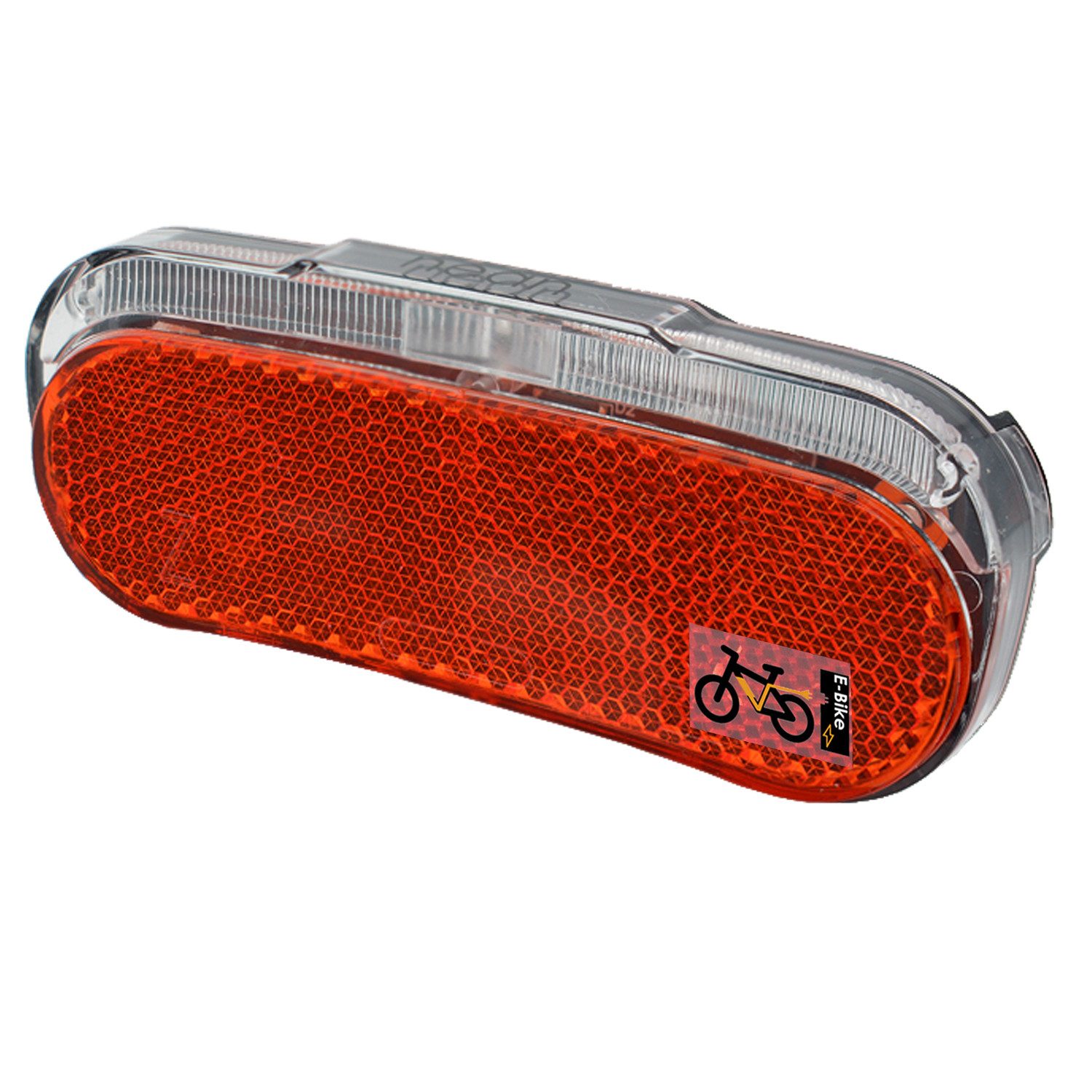 nean Fahrrad-Rücklicht E-Bike, mit integriertem Reflektor, mit StVZO-Zulassung, 5 Candela