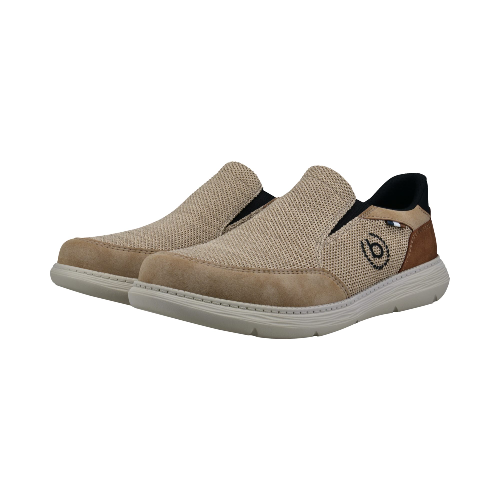 bugatti Slip-On Sneaker, Freizeitschuh, Schlupfschuh, Slipper mit Logo-Icon
