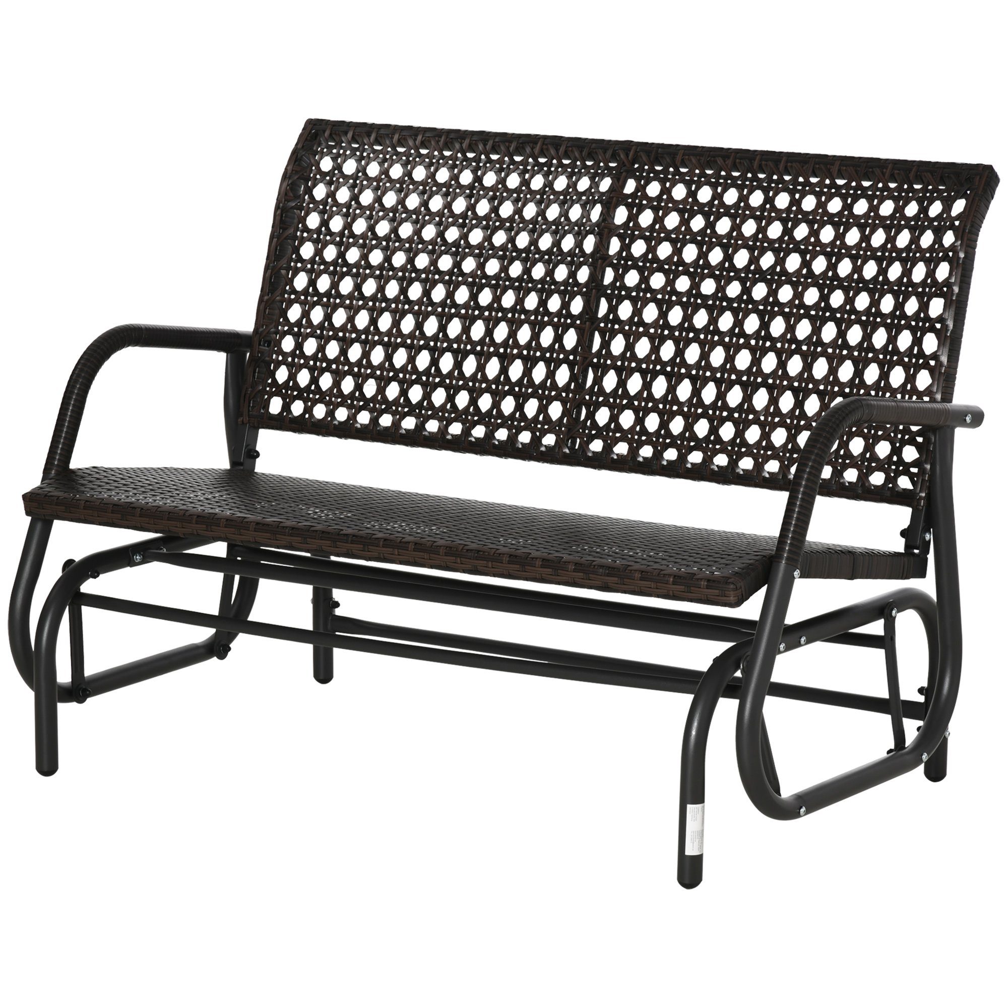 Outsunny Gartenbank Schaukelbank mit 2-in-1-Design günstig online kaufen