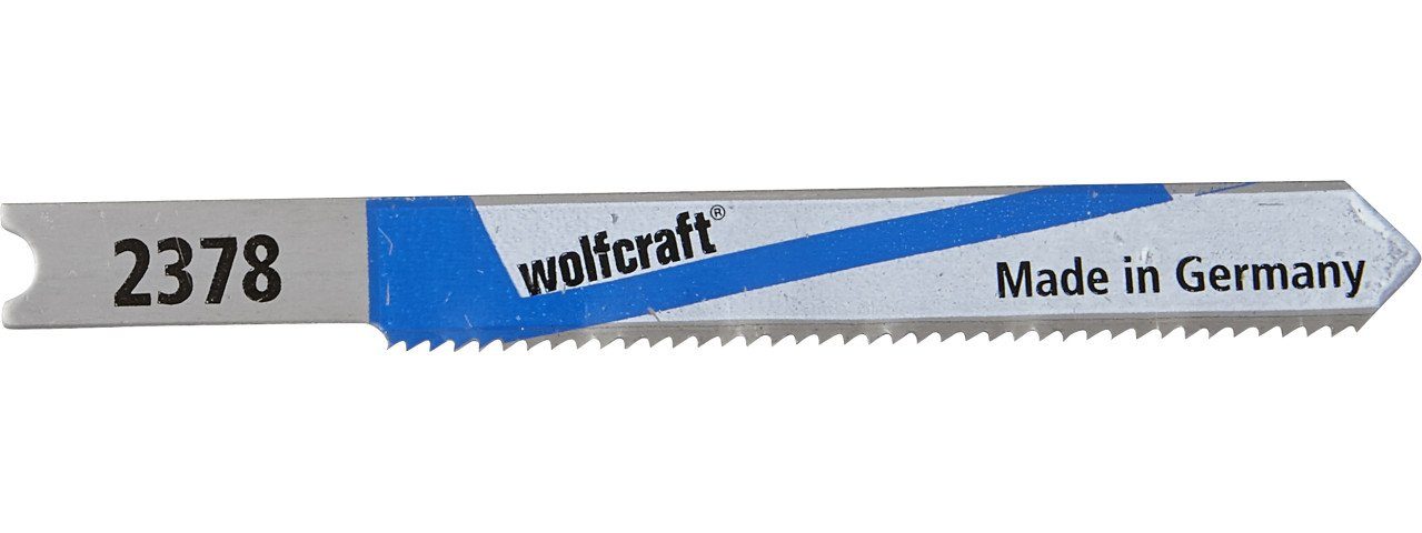 Wolfcraft Stichsägeblatt Wolfcraft Stichsägeblätter 2378000 75 mm U-Schaft