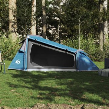 vidaXL Wurfzelt Zelt Campingzelt Tunnelzelt 2 Personen Blau Wasserdicht