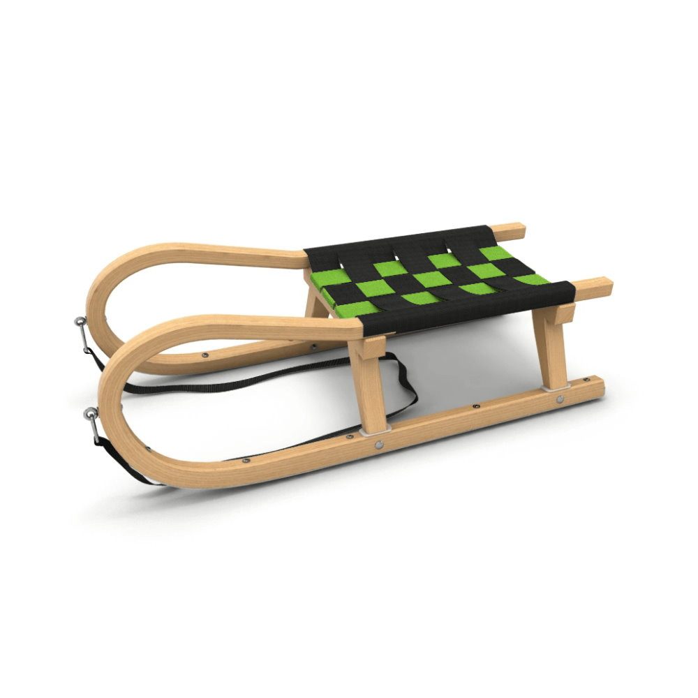 Kathrein Rodel Familienrodel Einsitzer schwarz