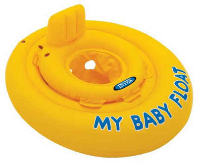 Intex Schwimmsitz Kinder My Baby Float gelb Schwimmreifen Schwimmhilfe Schwimmring