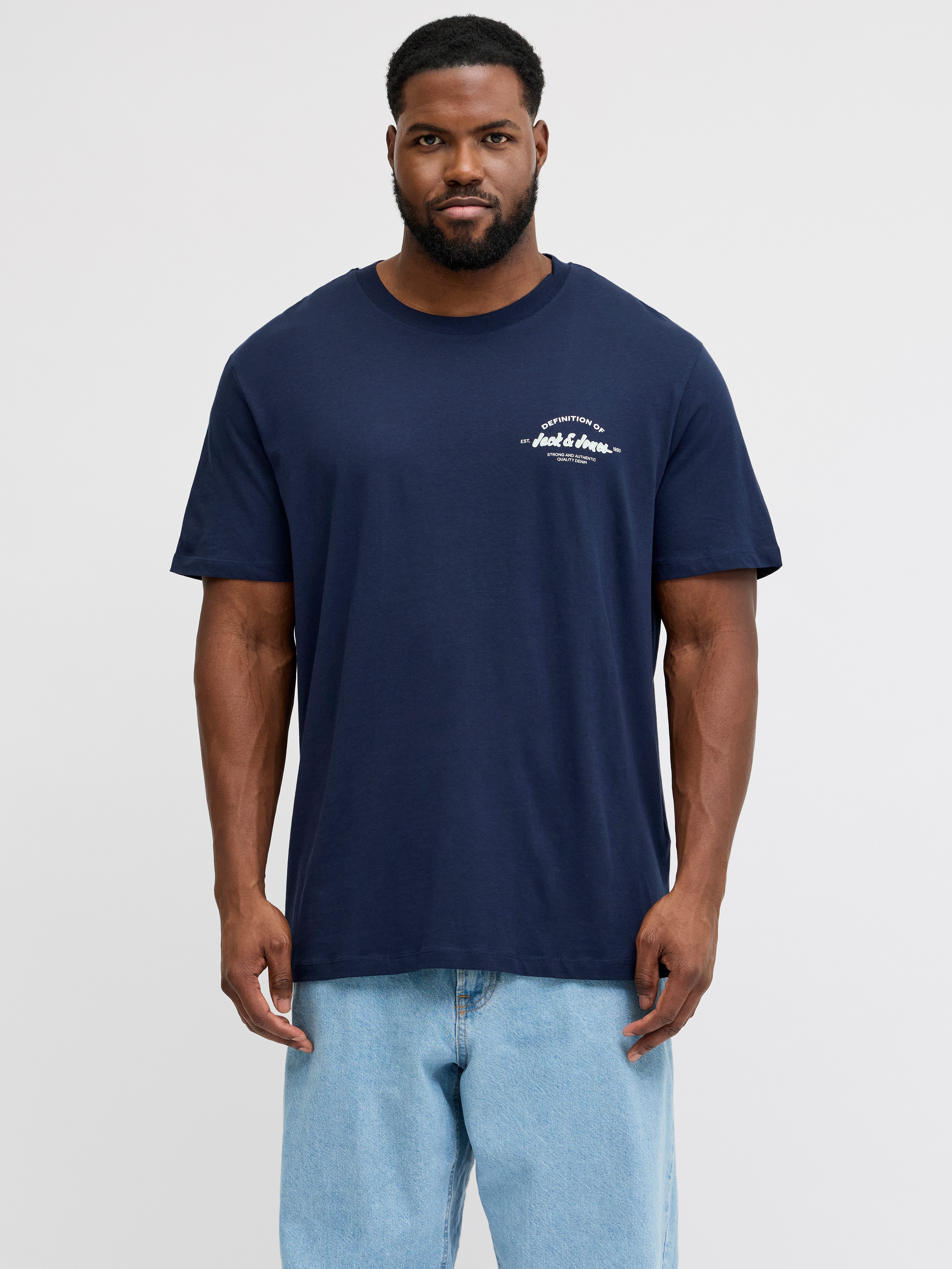 Jack & Jones PlusSize Rundhalsshirt JJBRANDON TEE SS CREW NECK PLS günstig online kaufen