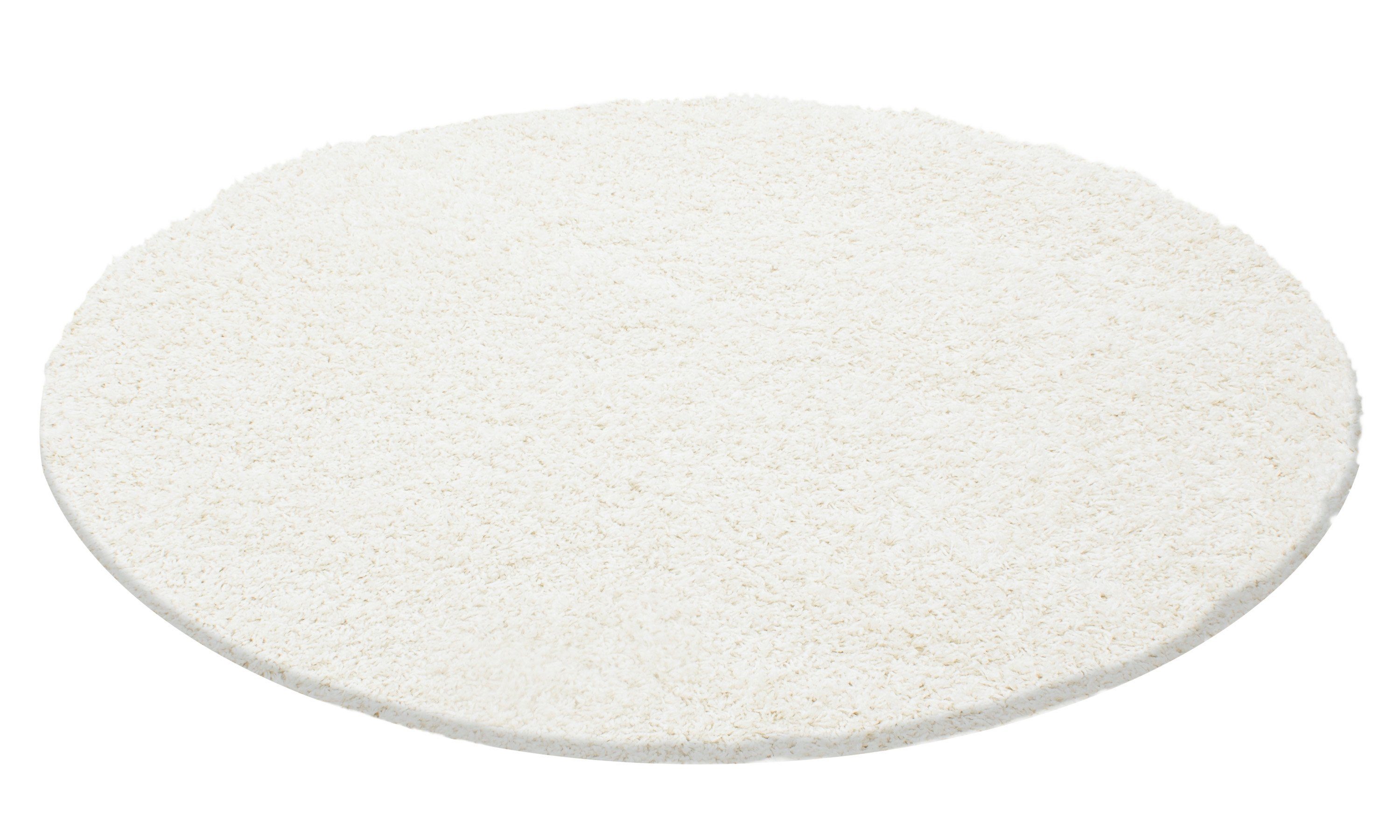 SIMPEX24 Teppich Unicolor - Einfarbig, Rund, günstig online kaufen