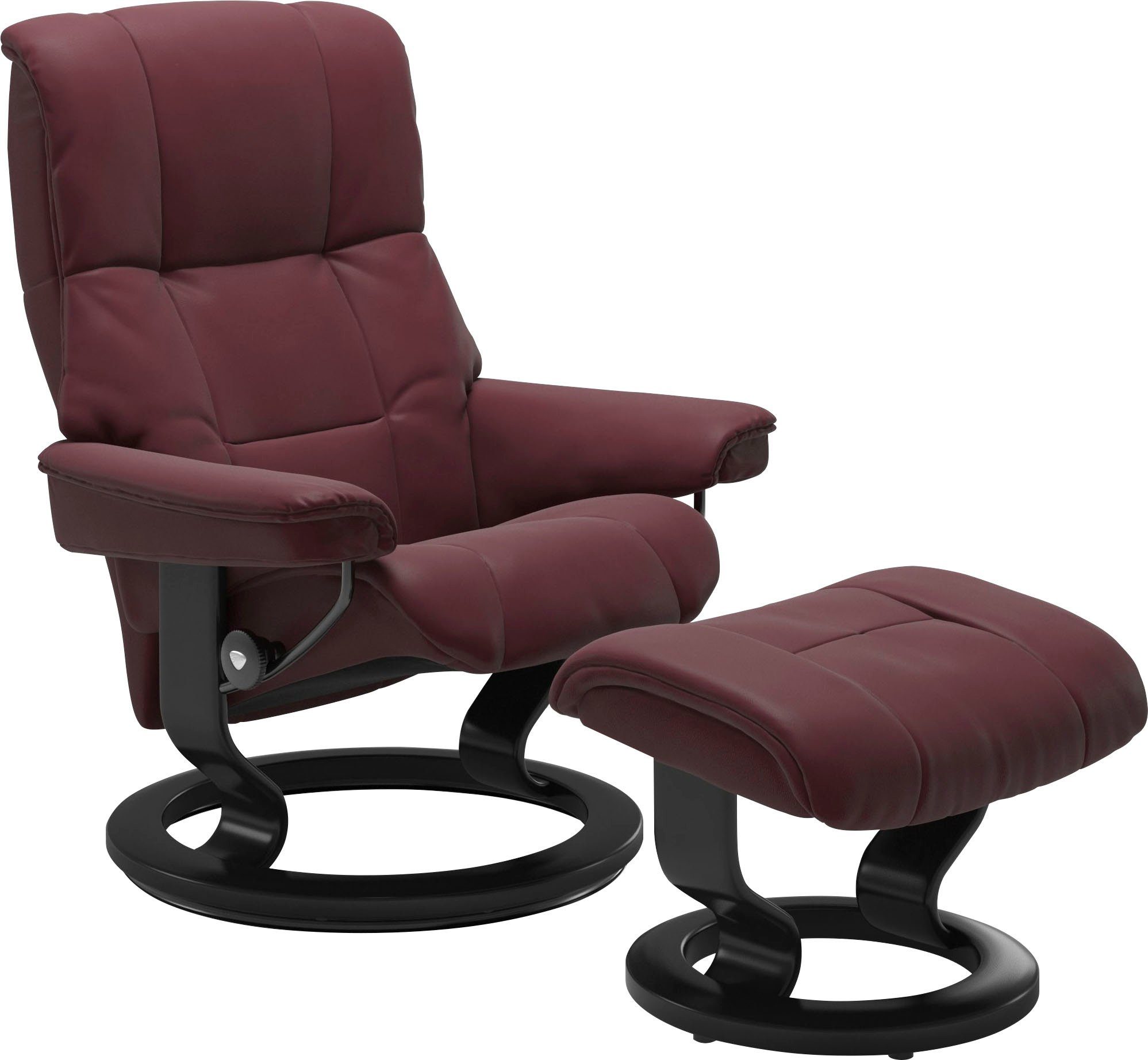 Stressless® Fußhocker Mayfair, mit Classic Base, Gestell Schwarz