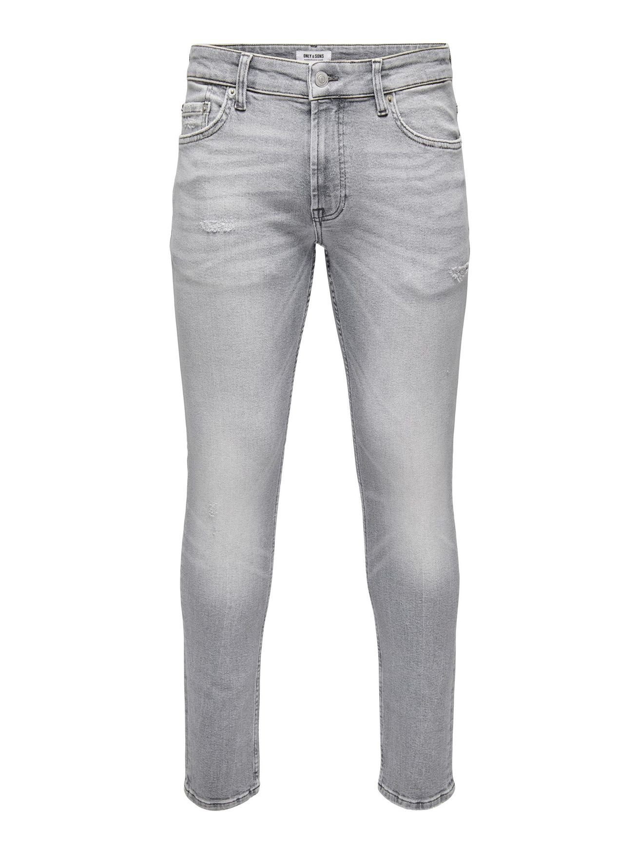 ONLY & SONS Regular-fit-Jeans ONSWEFT REG. L. GREY 4845 JEANS günstig online kaufen