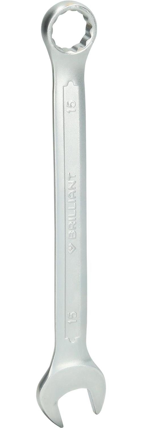 Brilliant Tools Maulschlüssel Ring-Maulschlüssel, 15 mm