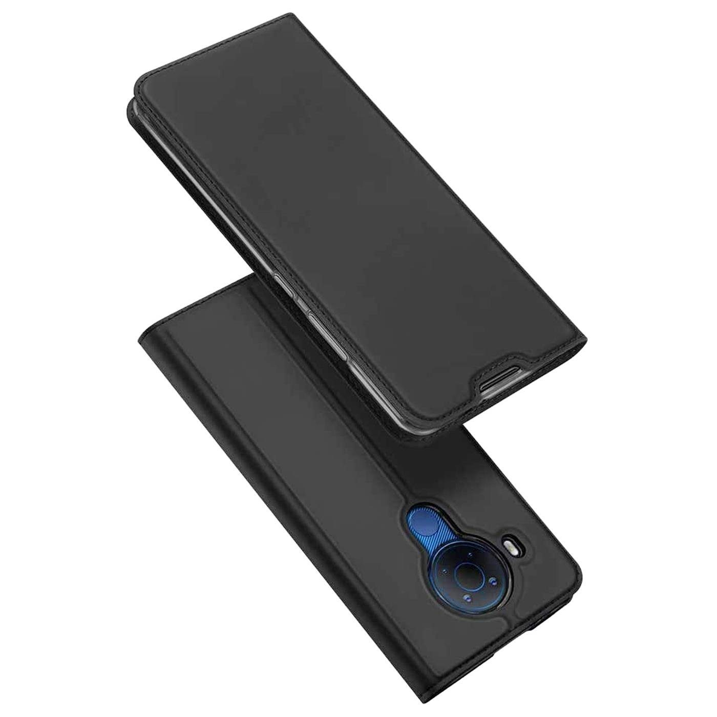 CoolGadget Handyhülle Magnet Case Handy Tasche für Nokia 5.4 6,39 Zoll, Hülle Klapphülle Ultra Slim Flip Cover für Nokia 5.4 Schutzhülle