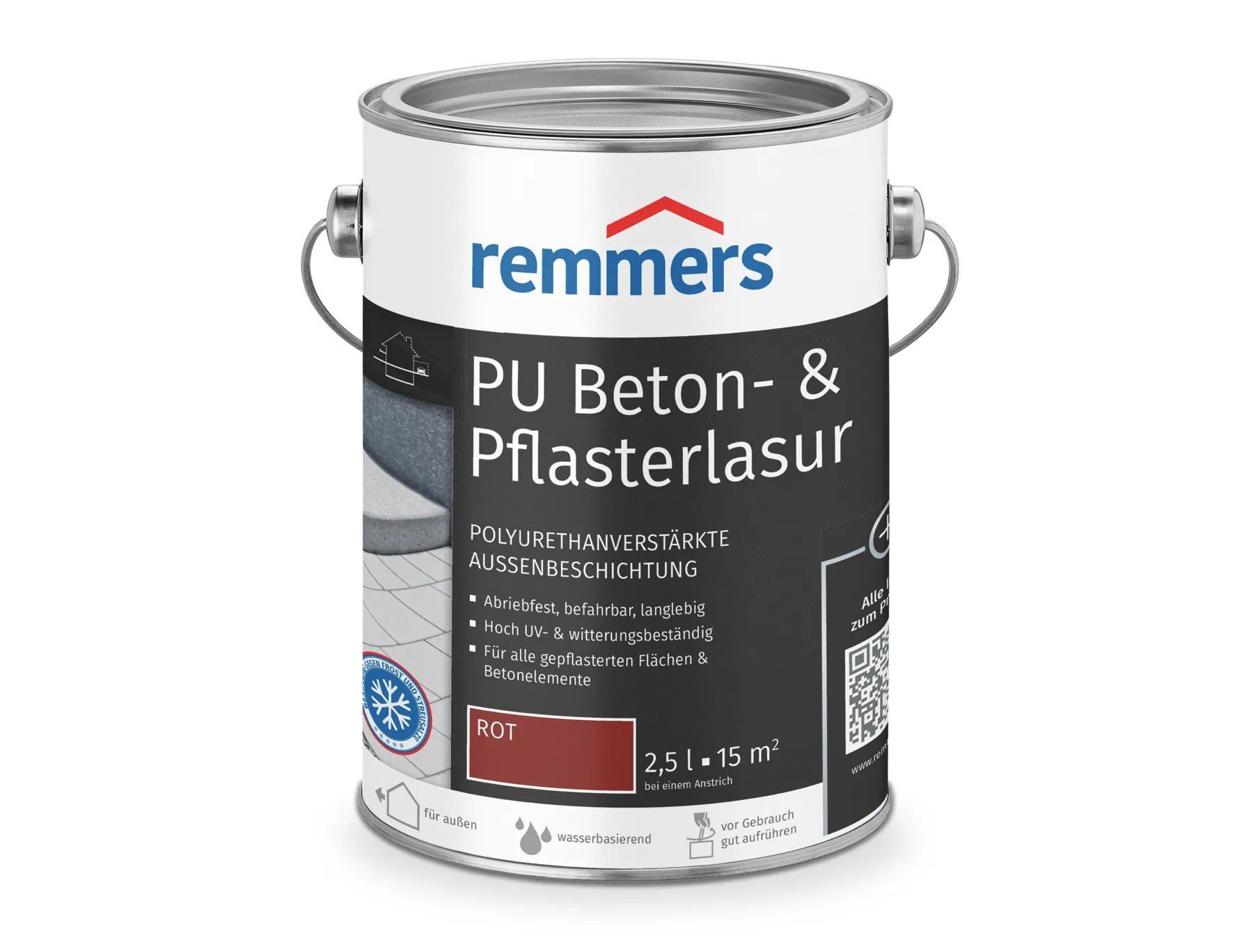 Remmers Zementfarbe PU Beton- und Pflasterlasur